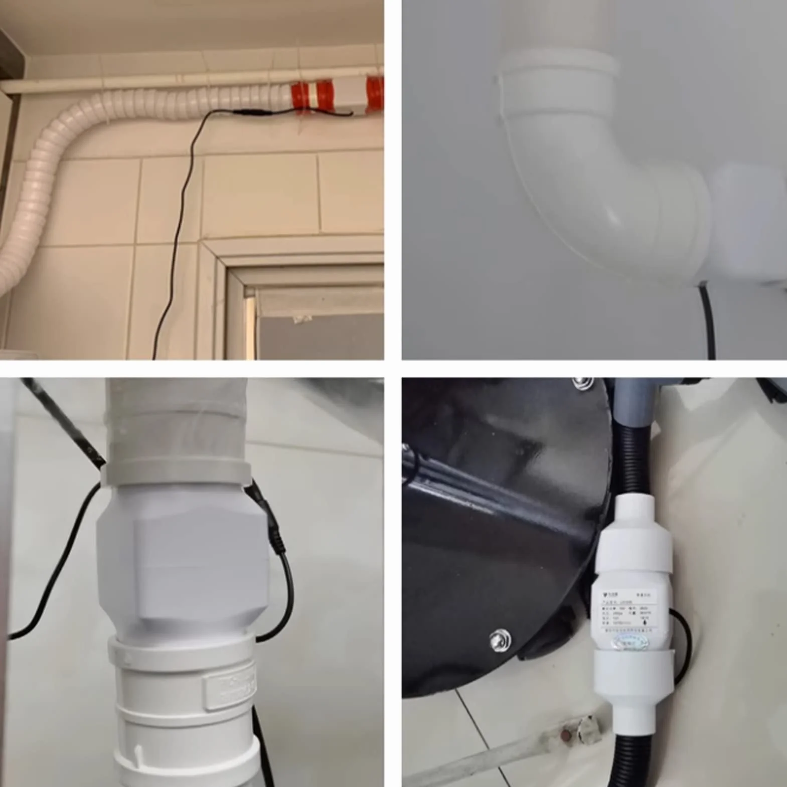 Wentylator Powietrza 12V DC 2-Calowy Kanałowy z Regulowanym Regulatorem Prędkości 50-20mm