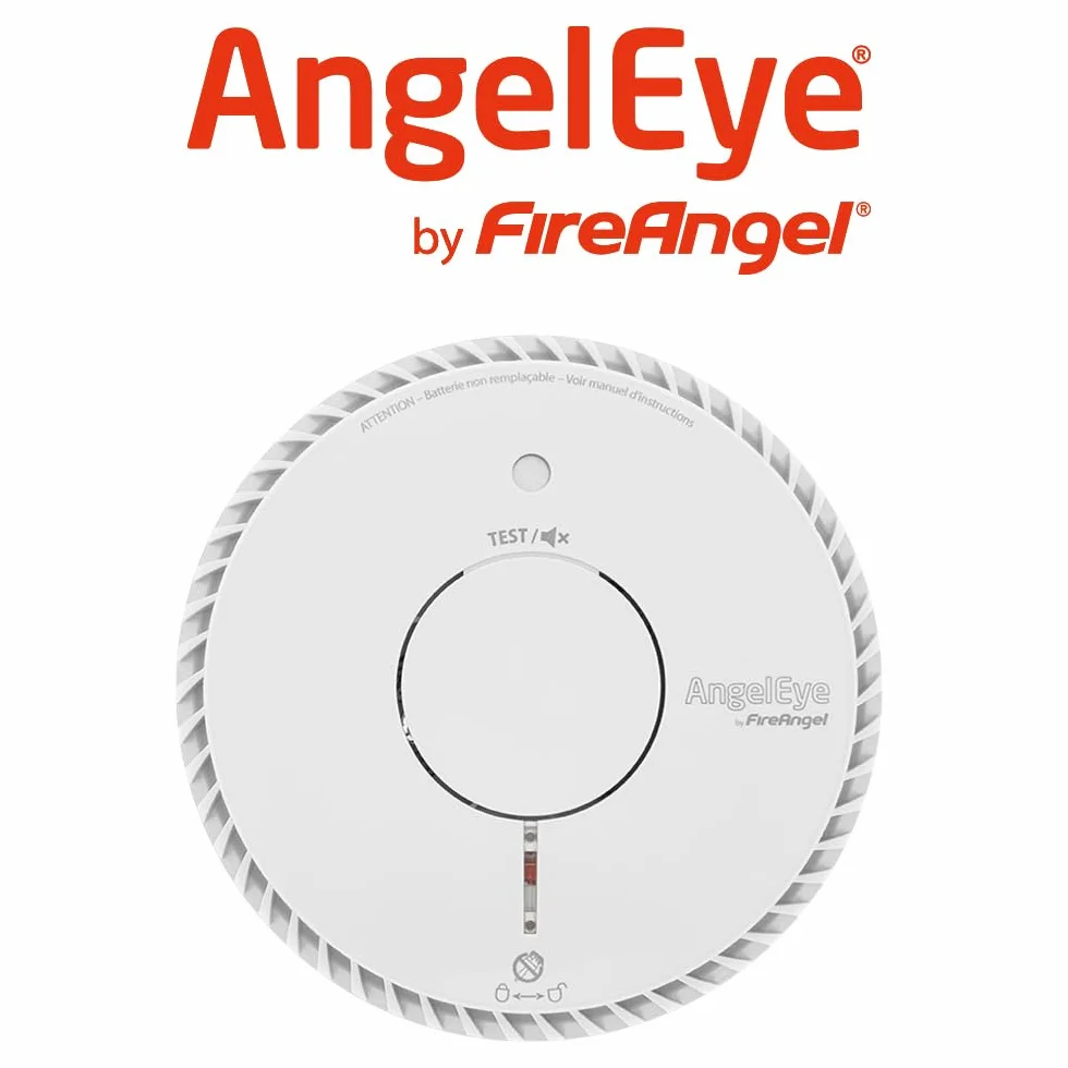 Fire Angel optyczny czujnik dymu z certyfikatem NF, biały