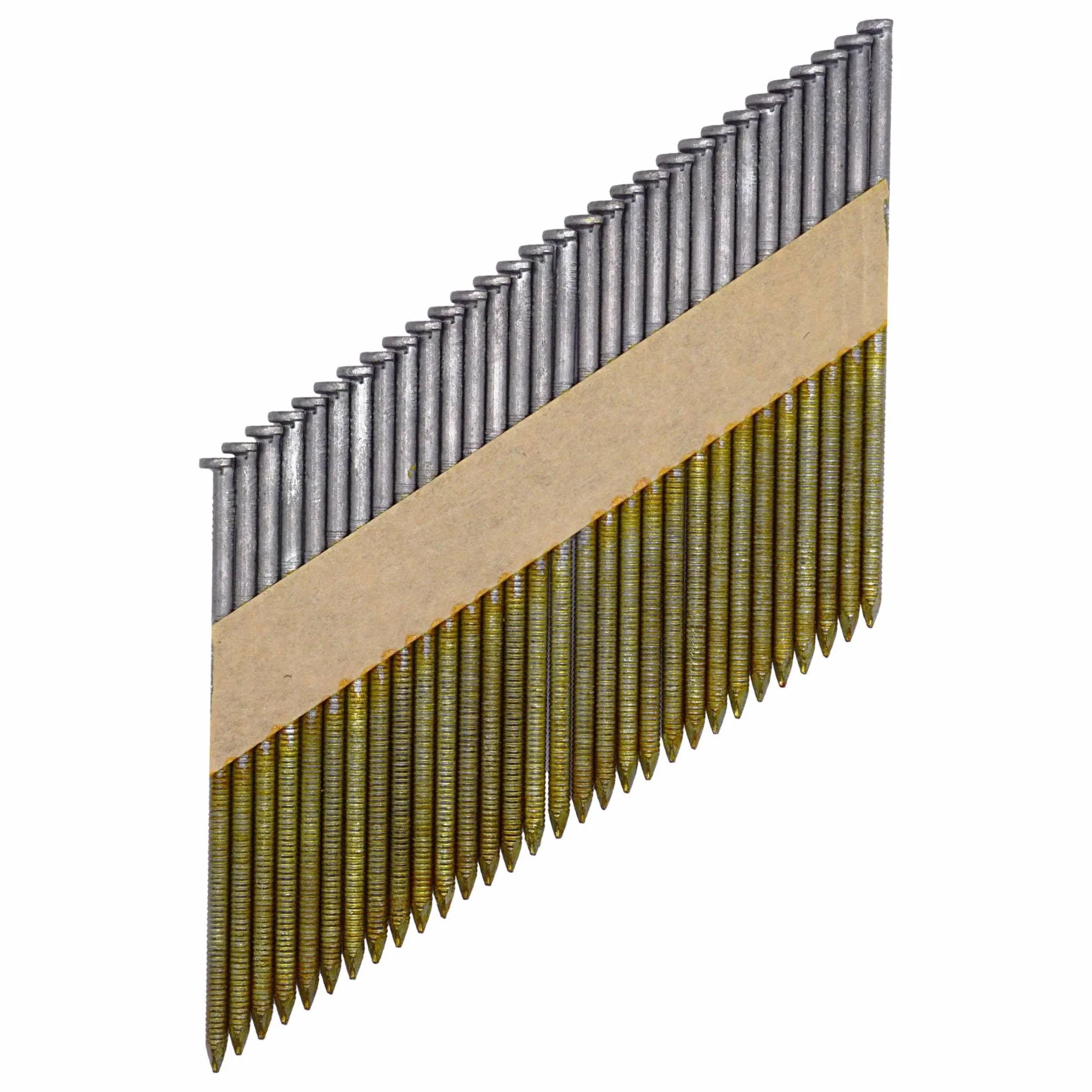 Galwanizowane gwoździe do ram 3,1 x 90 mm 34 stopnie stalowe z łbem obciętym 150 szt.