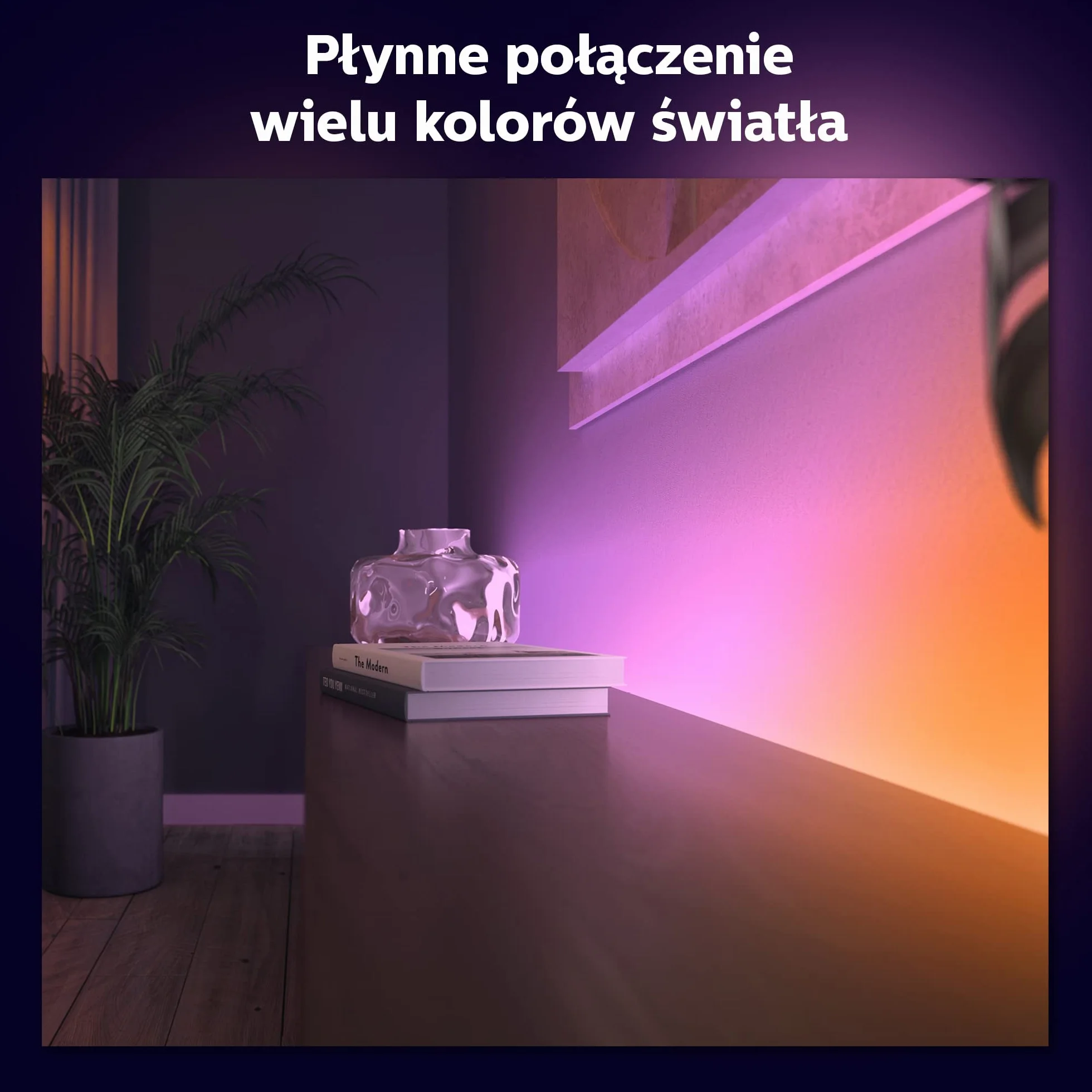 Philips Hue White and Color Ambiance Taśma LED Gradient Przedłużenie 1 m 16 mln kolorów