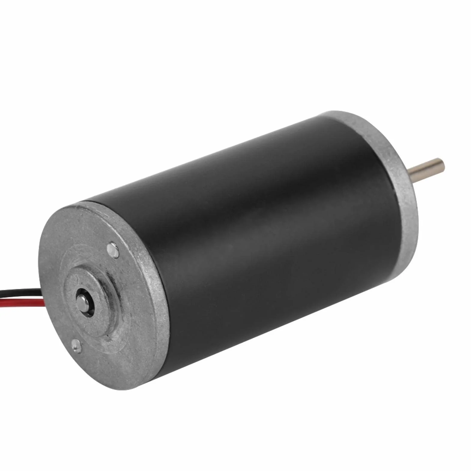 Magnes stały silnik DC, 6 V / 12 V / 24 V 21 W duża prędkość -CW/CCW magnes stały DC silnik szczotki węglowej do generatora DIY (12 V 8000 obr./min)
