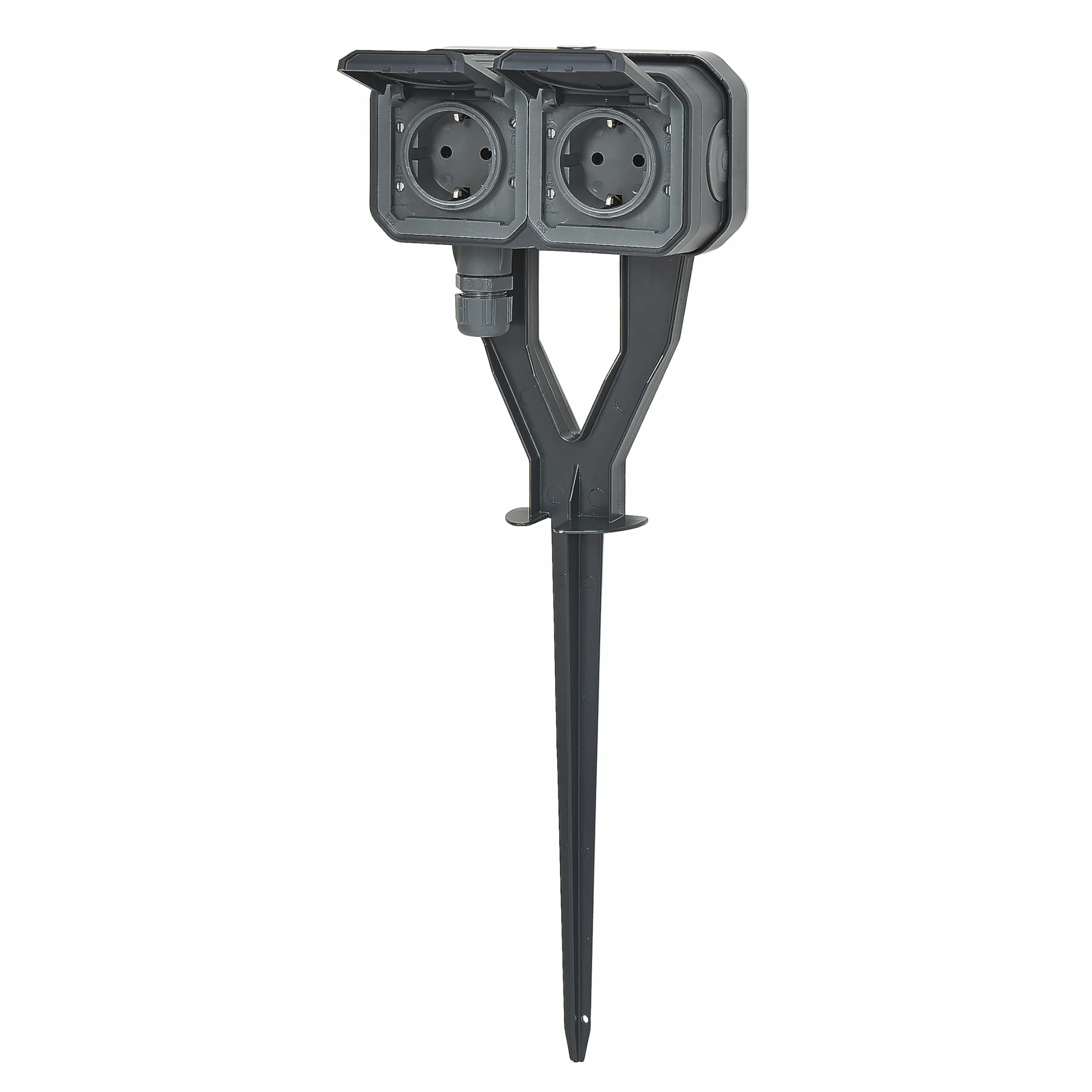 LEGRAND Plexo New 2-krotne gniazdko ze stykiem ochronnym Schuko 250V 16A IP55