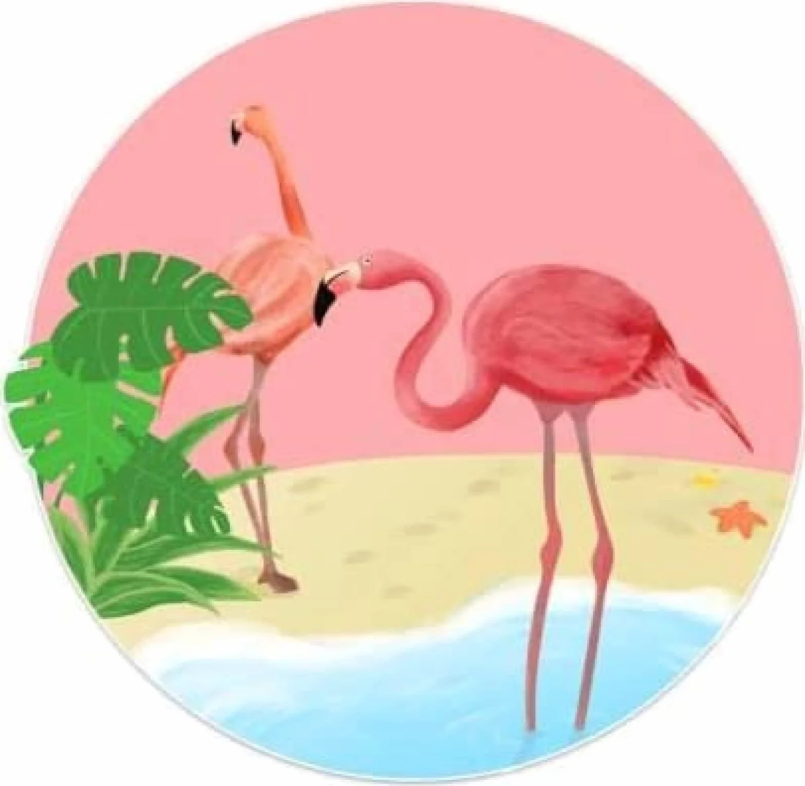 Naklejki samochodowe i naklejki 20 cm (7,87 cala) najfajniejsze flamingi naklejka samochodowa spersonalizowane akcesoria dekoracja (Glh1D25476) (2 szt.)