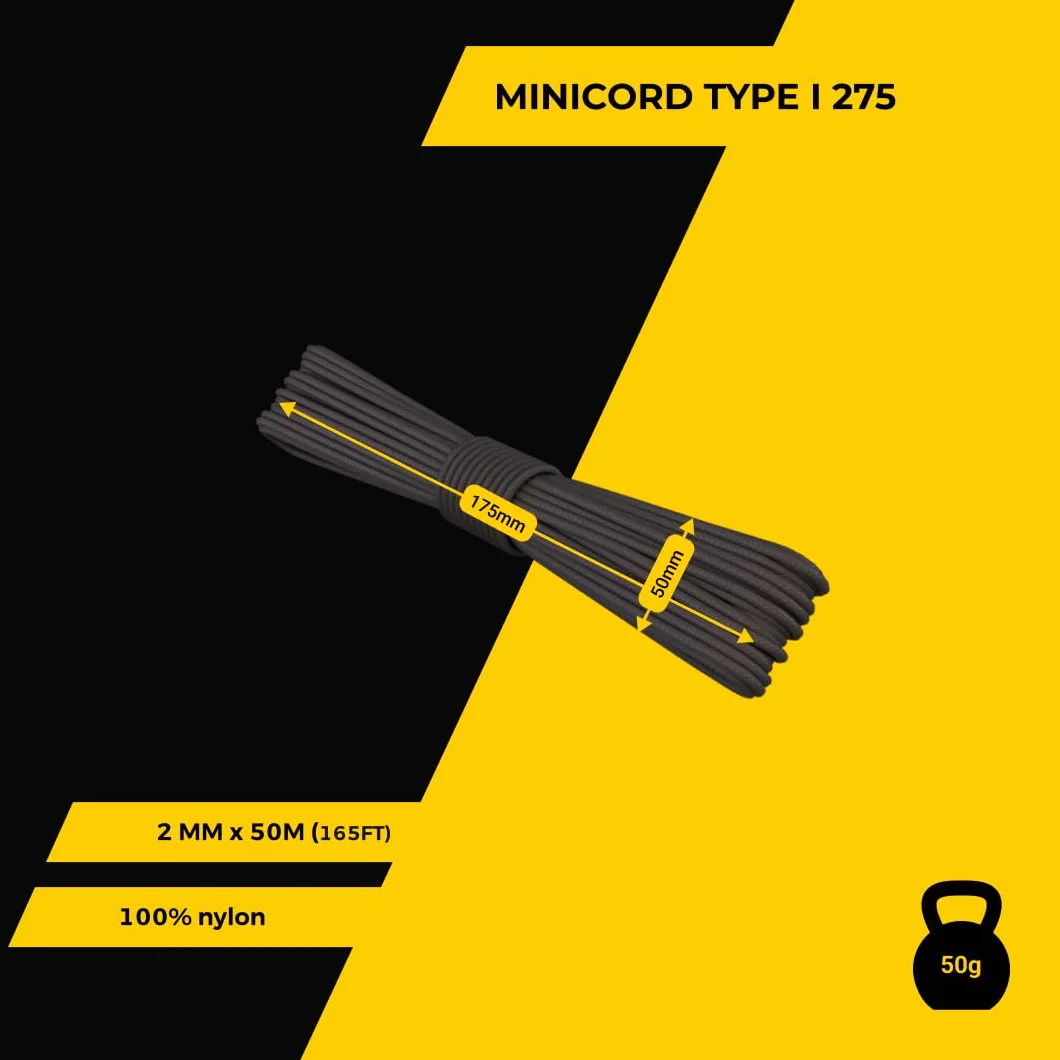 Nylon Paracord 2 mm 275 – 100% Nylonowa Linka 3-żyłowy Przewód