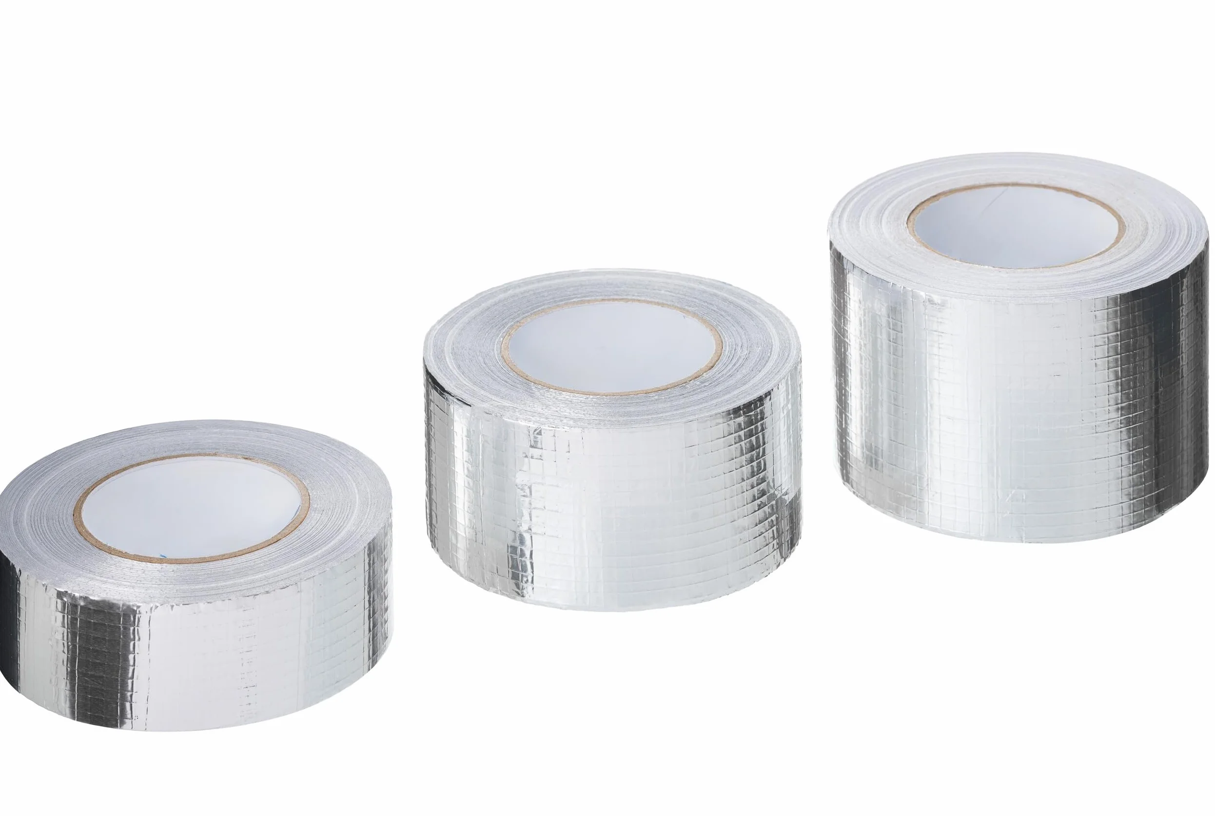 Wzmocniona taśma aluminiowa odporna na wysokie temperatury i wodoodporna, do naprawy powierzchni metalowych, paroizolacji, izolacji (48 mm/45 m)