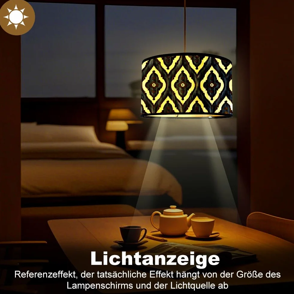 Lampy ścienne bambusowe dekoracyjne abażury E27 vintage duże