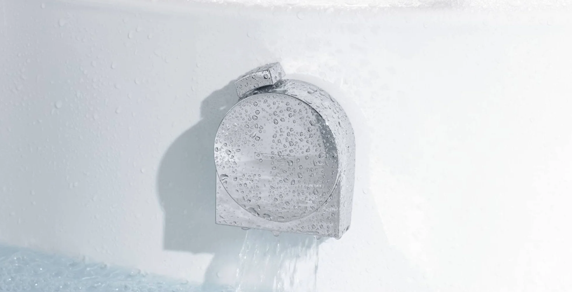 hansgrohe Exafill S Element zewnętrzny, zestaw napełnianie, odpływ i przelew czarny matowy