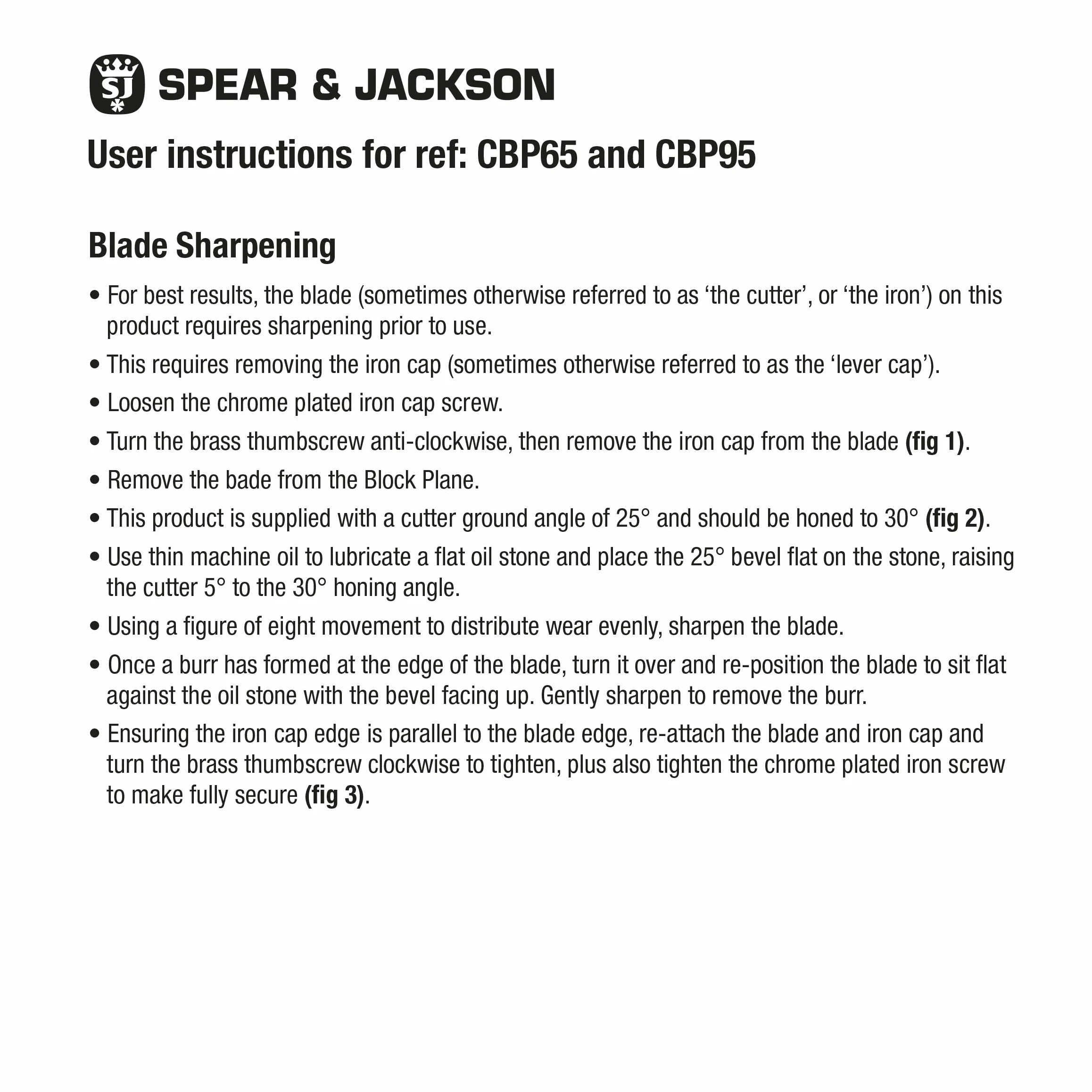 Spear & Jackson CBP65 Strug stolarski 16,51 cm (6 ½")