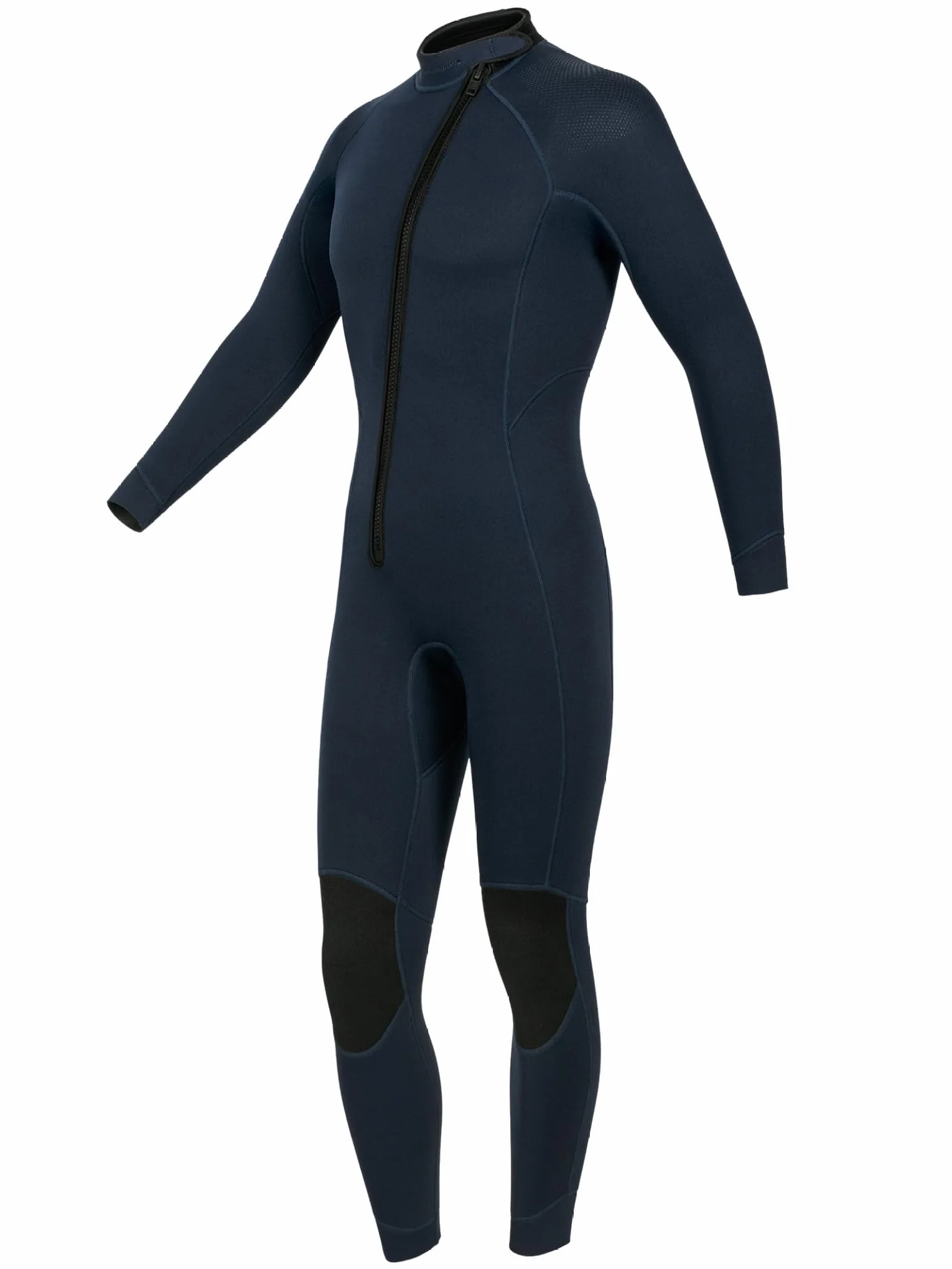 Kombinezon neoprenowy dla dorosłych i mężczyzn, 3 mm, długi zamek błyskawiczny z przodu, do surfowania, pływania, pływania kajakiem, snorkelingu, pływania kajakiem