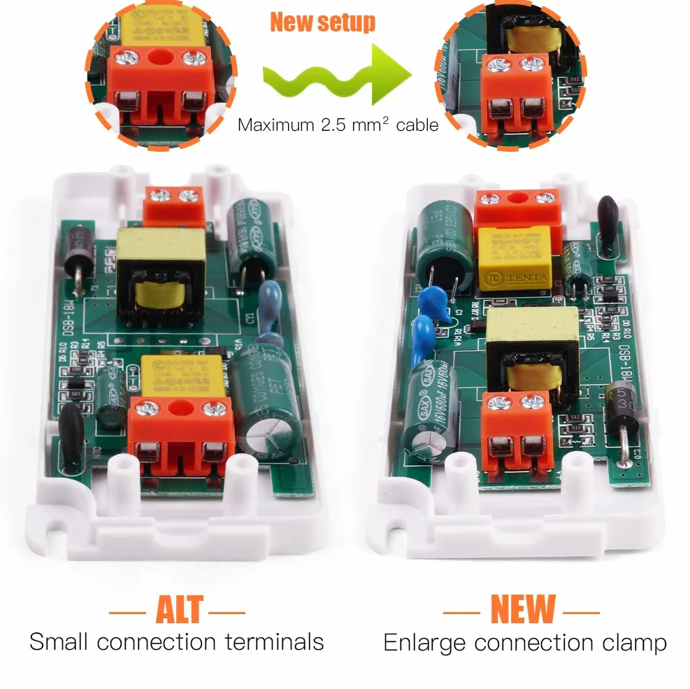 AXFEE Transformator LED 36W 230V na 12V do taśm LED zamiennik halogenowy