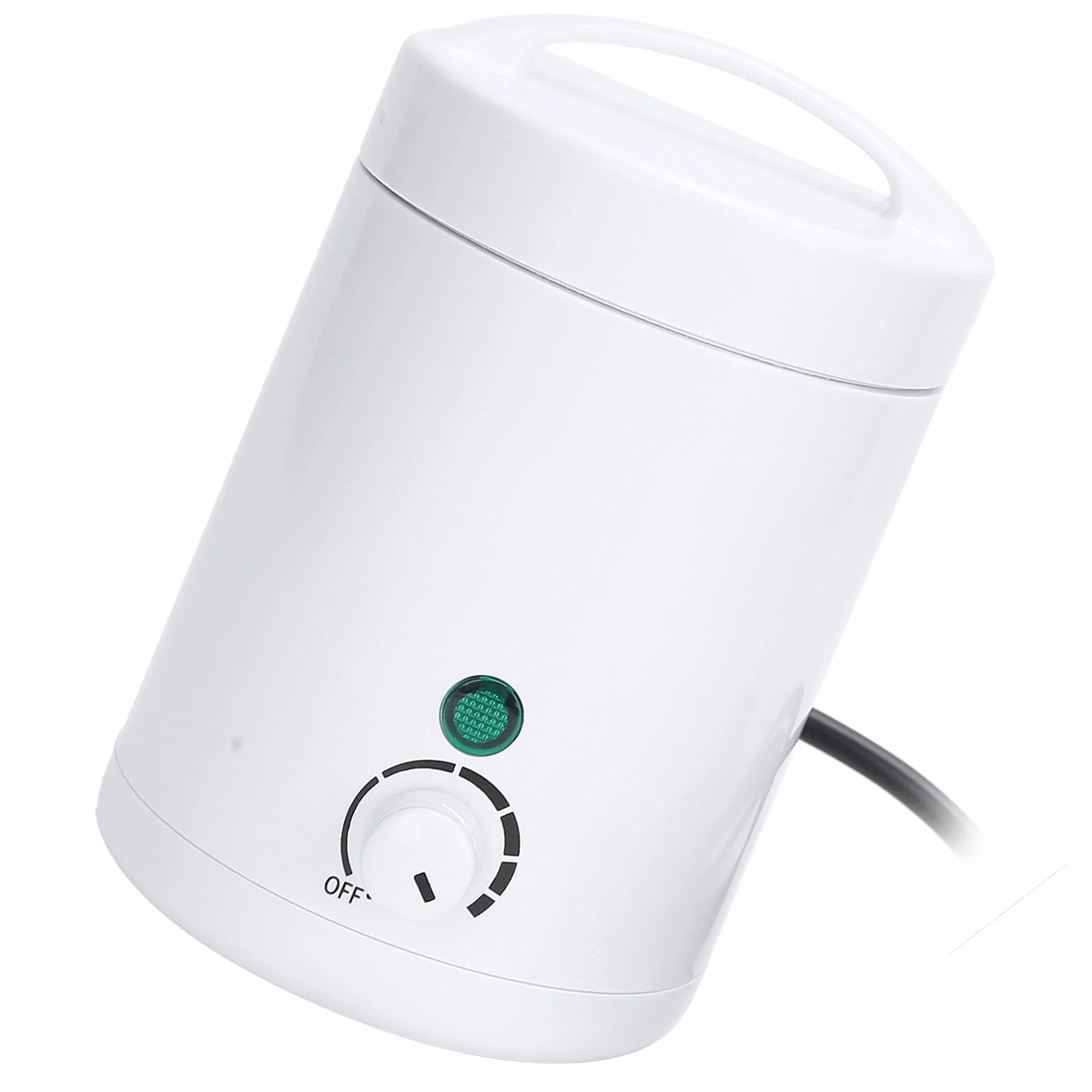 Mini Wax Warmer - Woskowa Maszyna do Depilacji, Profesjonalna Depilacja Unisex Wosk Parafinowy do Brazylijskiego Zestawu do Woskowania Brwi i Nóg dla Kobiet i Mężczyzn(EU Plug 220V)