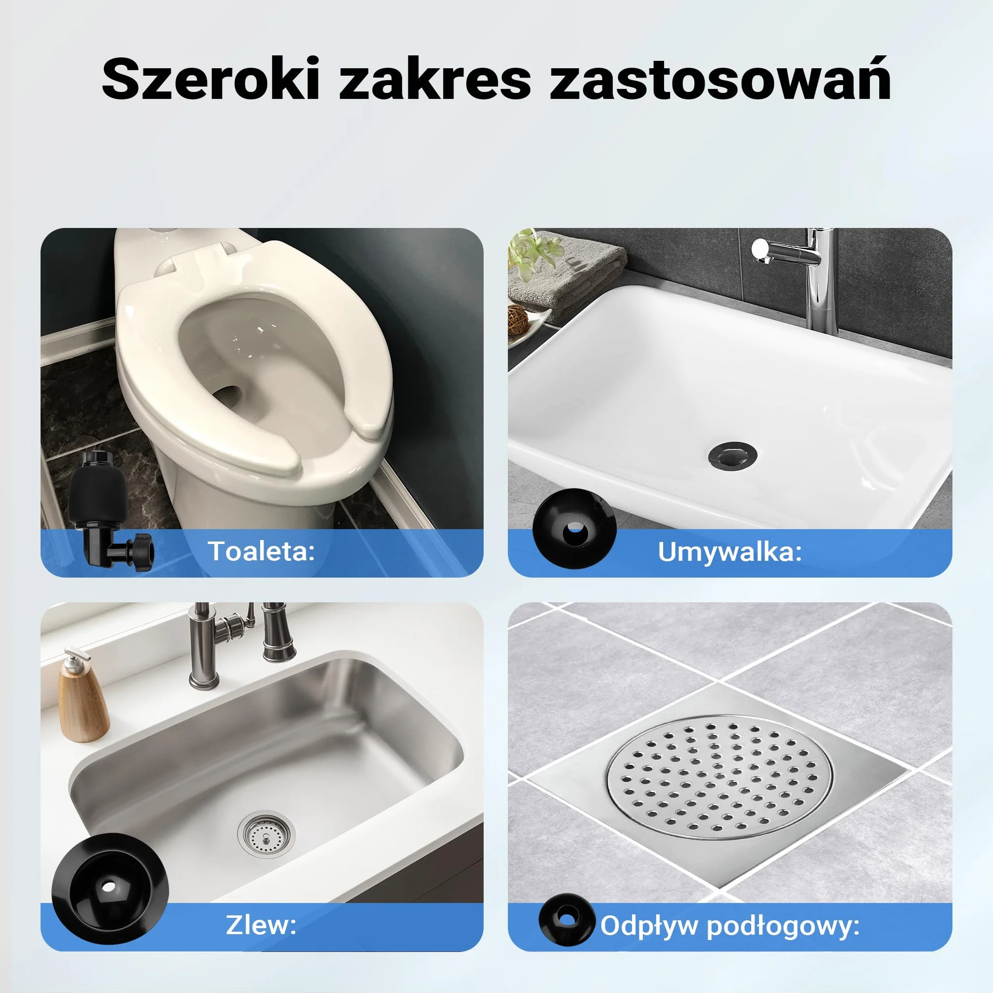 Wiltec Przepychacz ciśnieniowy do rur z manometrem, końcówkami i akcesoriami