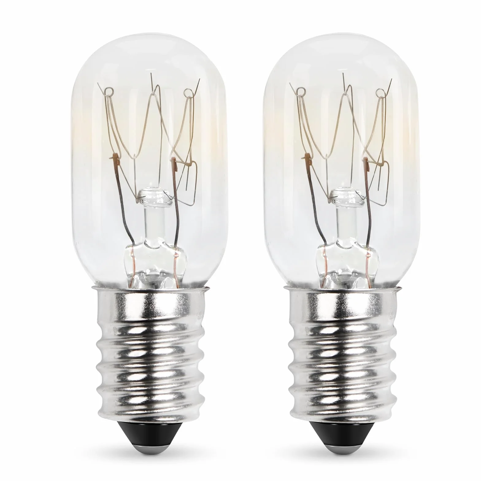 Lampa do lodówki 15W E14 T20 2700K ciepła biel 230V ściemnialna 2 sztuki