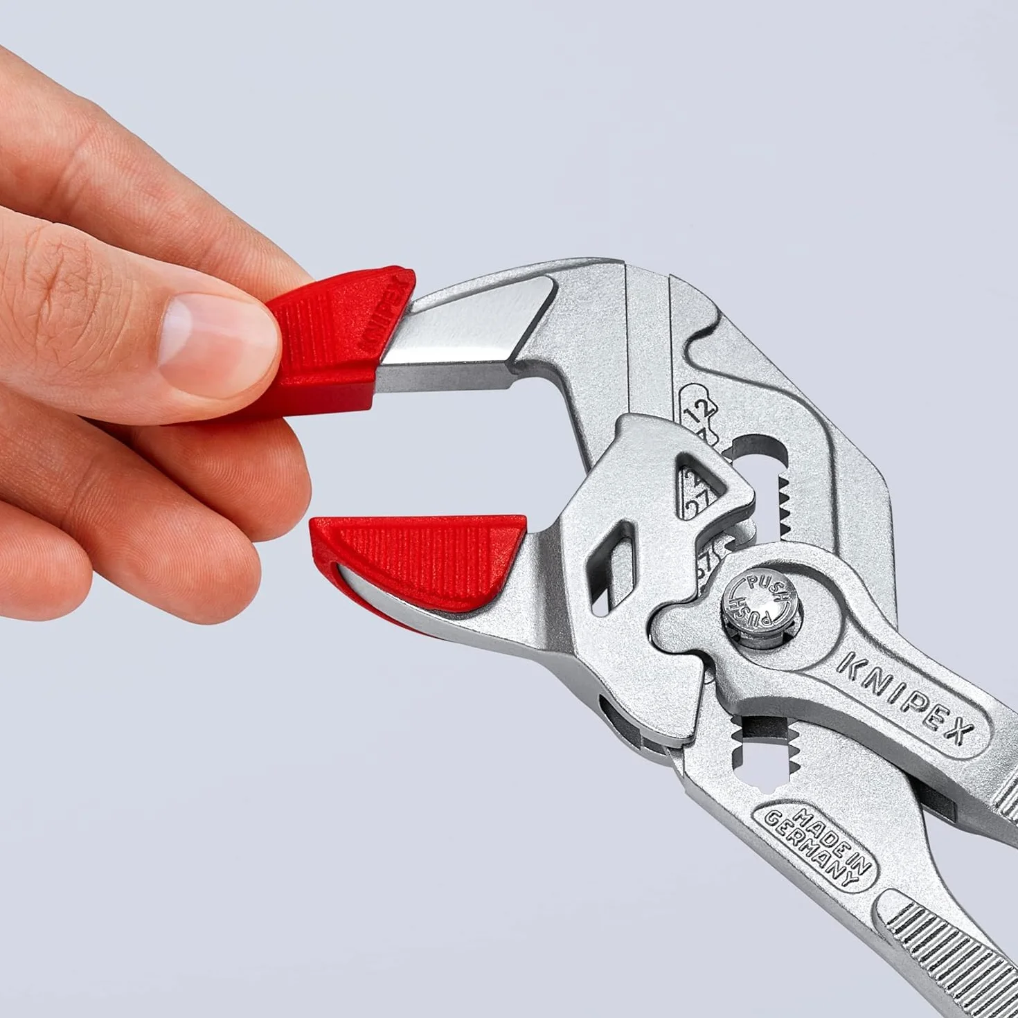 KNIPEX Trzy pary nakładek ochronnych z tworzywa sztucznego na szczęki 86 09 250 V01