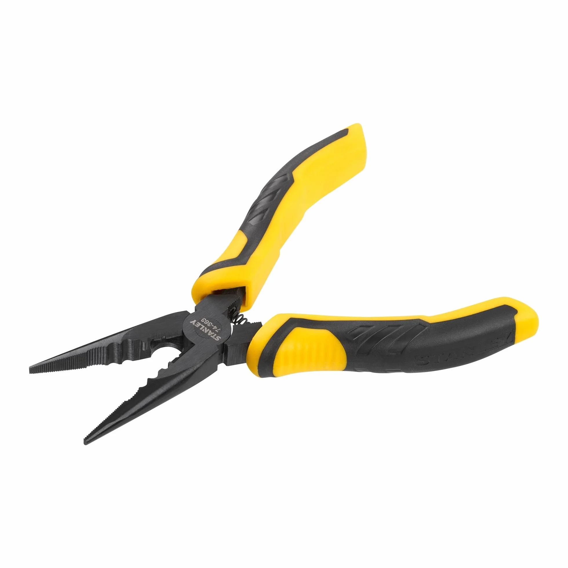 STANLEY Juego de Alicates Control Grip Universal + Corte Diagonal + Boca Larga