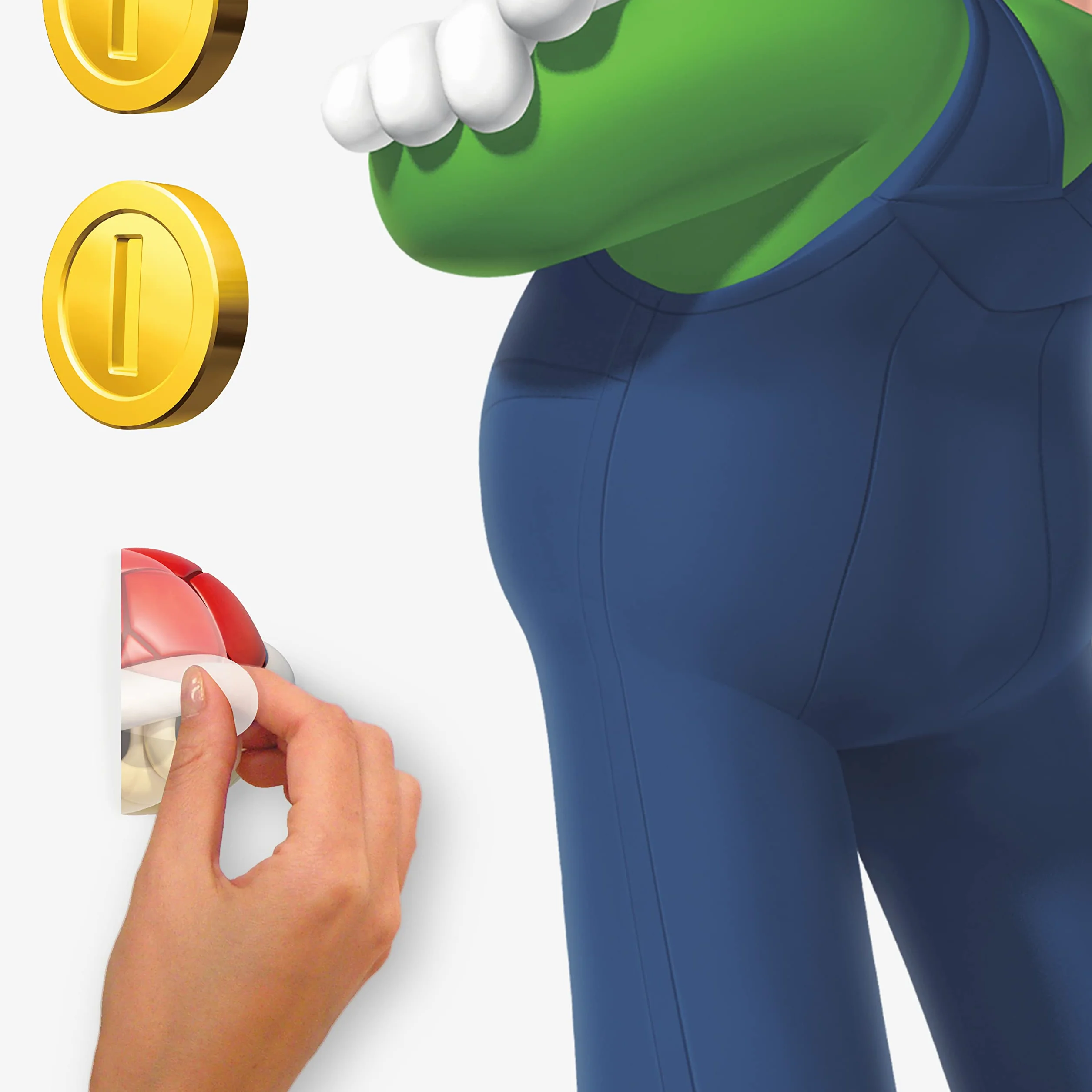 Naklejka Super Mario Bros. Luigi repozycjonowalna