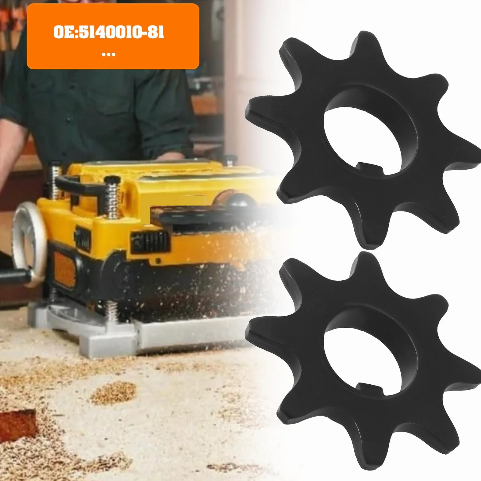 Zębatka strugarki kompatybilna z DeWalt DW734 DW735 typ 1 część zamienna