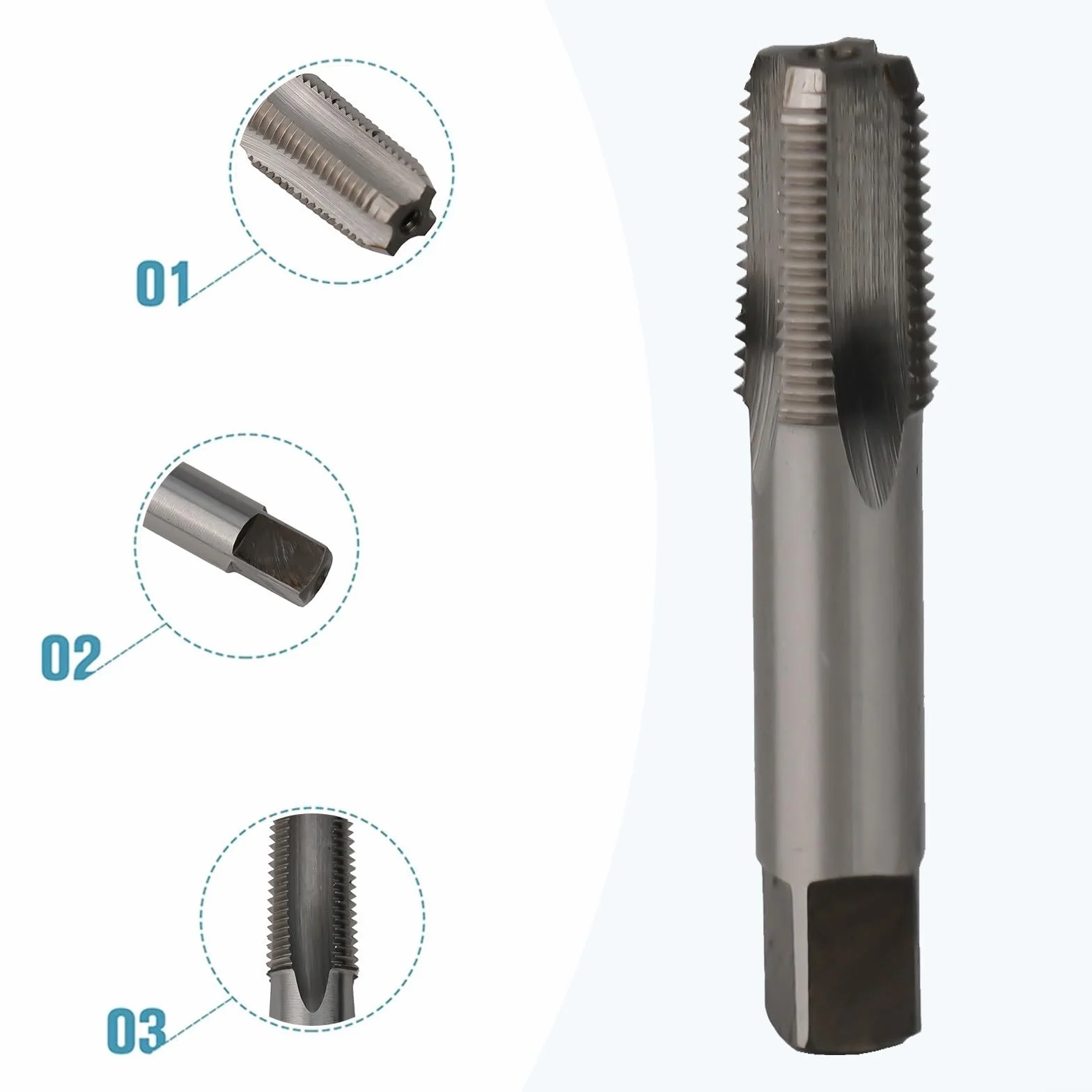 Gwintownik stożkowy HSS 1/8 27 NPT