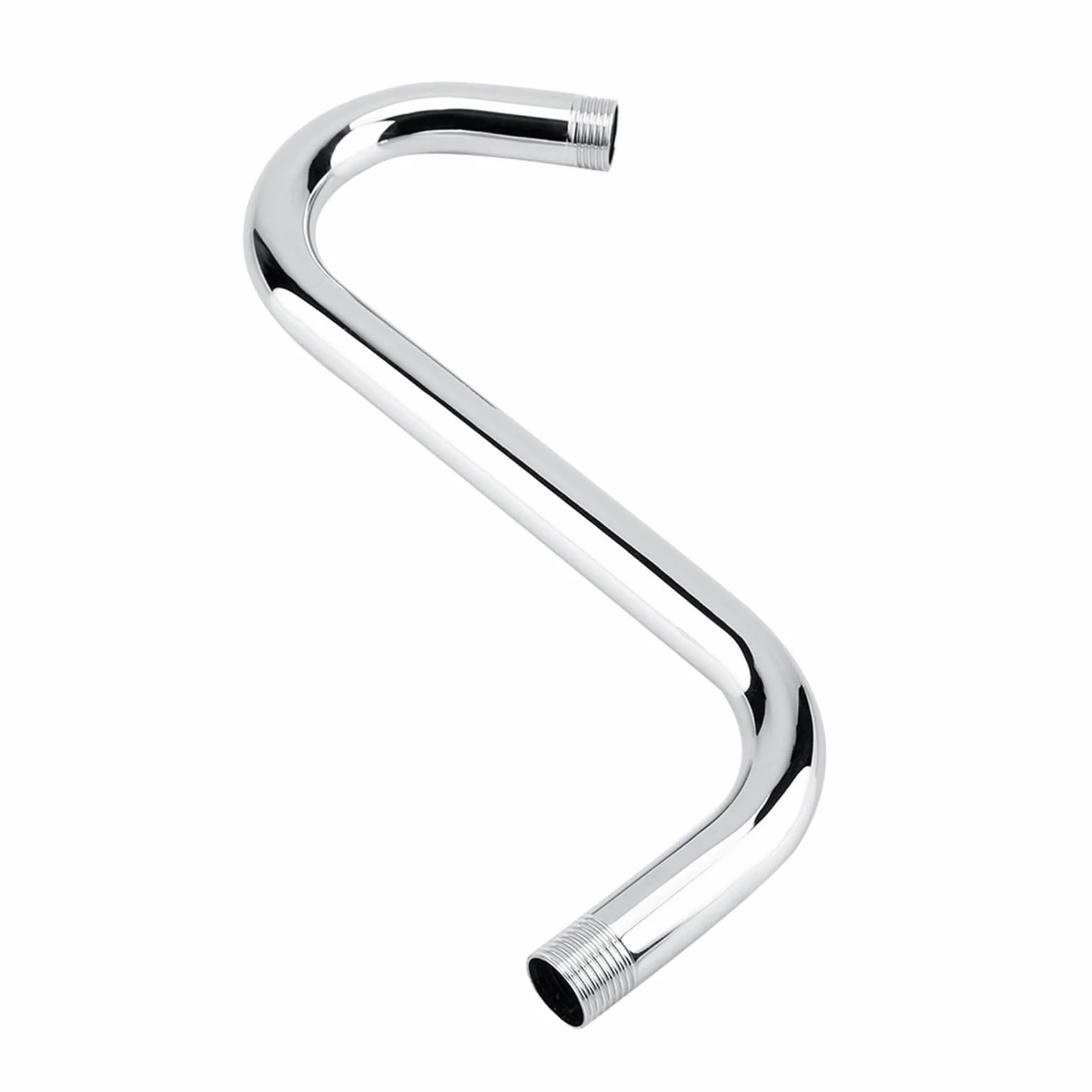 Wysięgnik Prysznicowy ze Stali Nierdzewnej G1/2 8 Cali S-Curved Łazienka