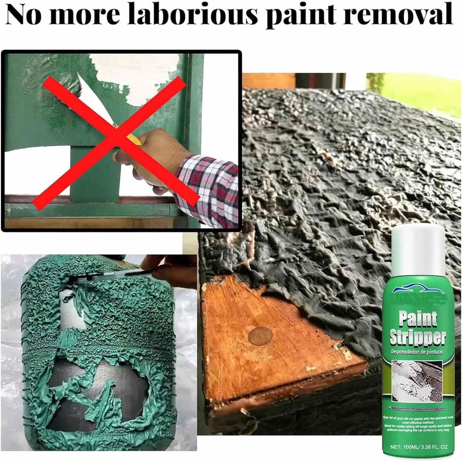 Środek Do Usuwania Farb z Metalu 100ml | Akcesoria Samochodowe