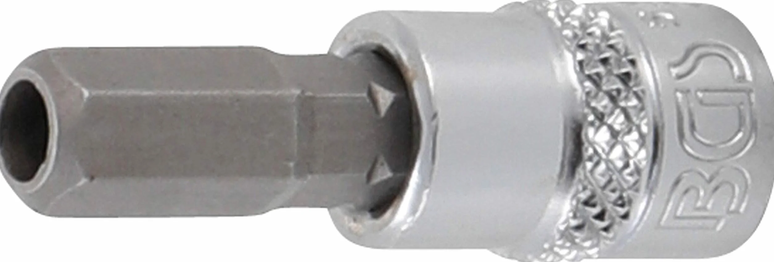 BGS 5156 Zestaw nasadek do bitów napęd 6,3 mm (1/4") gniazdo sześciokątne z otworem 2 - 7 mm 8 szt.