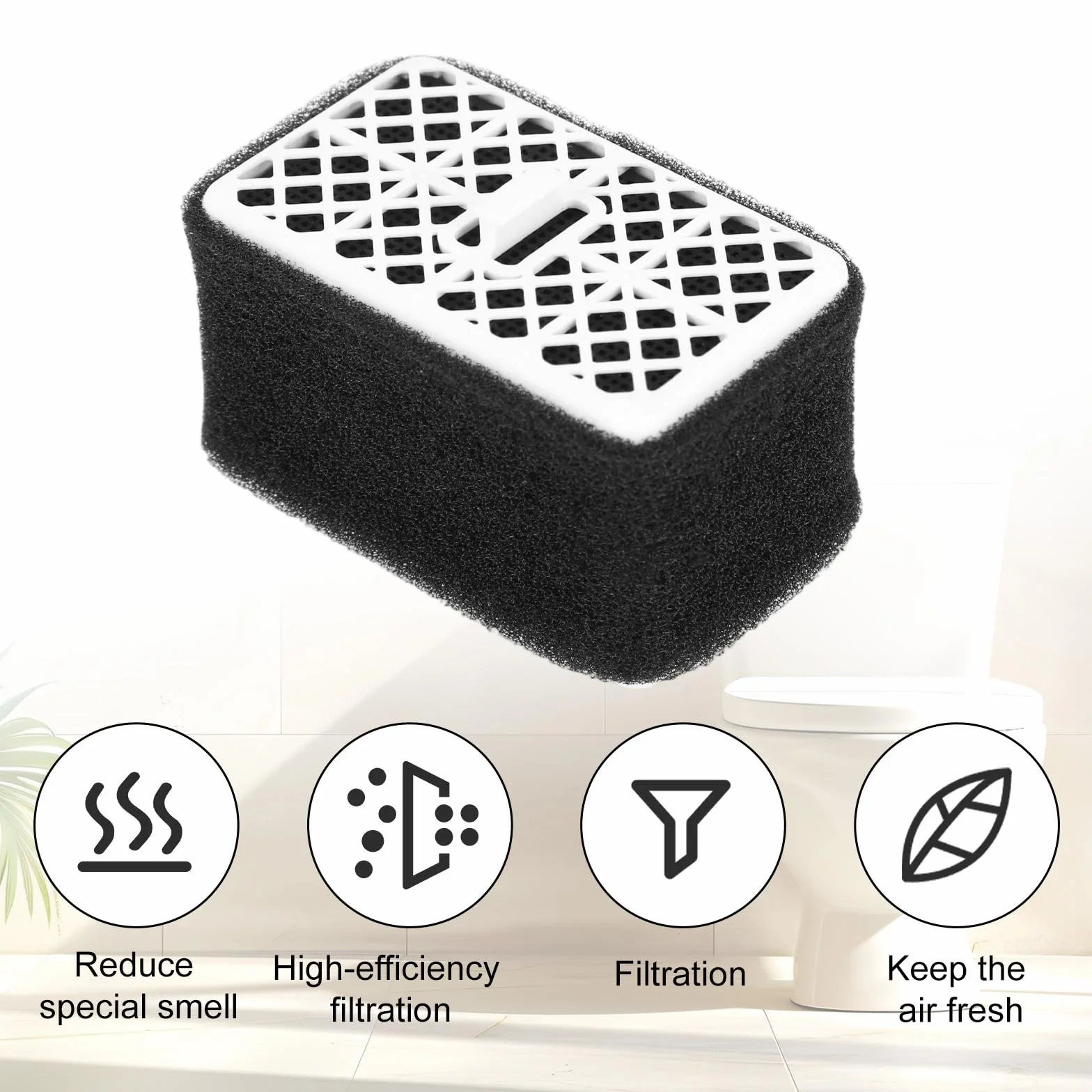 Wkład Odświeżający do Toto Washlet Filtr Wymienny Kompatybilny z S300 S350E C100 C200 S500E