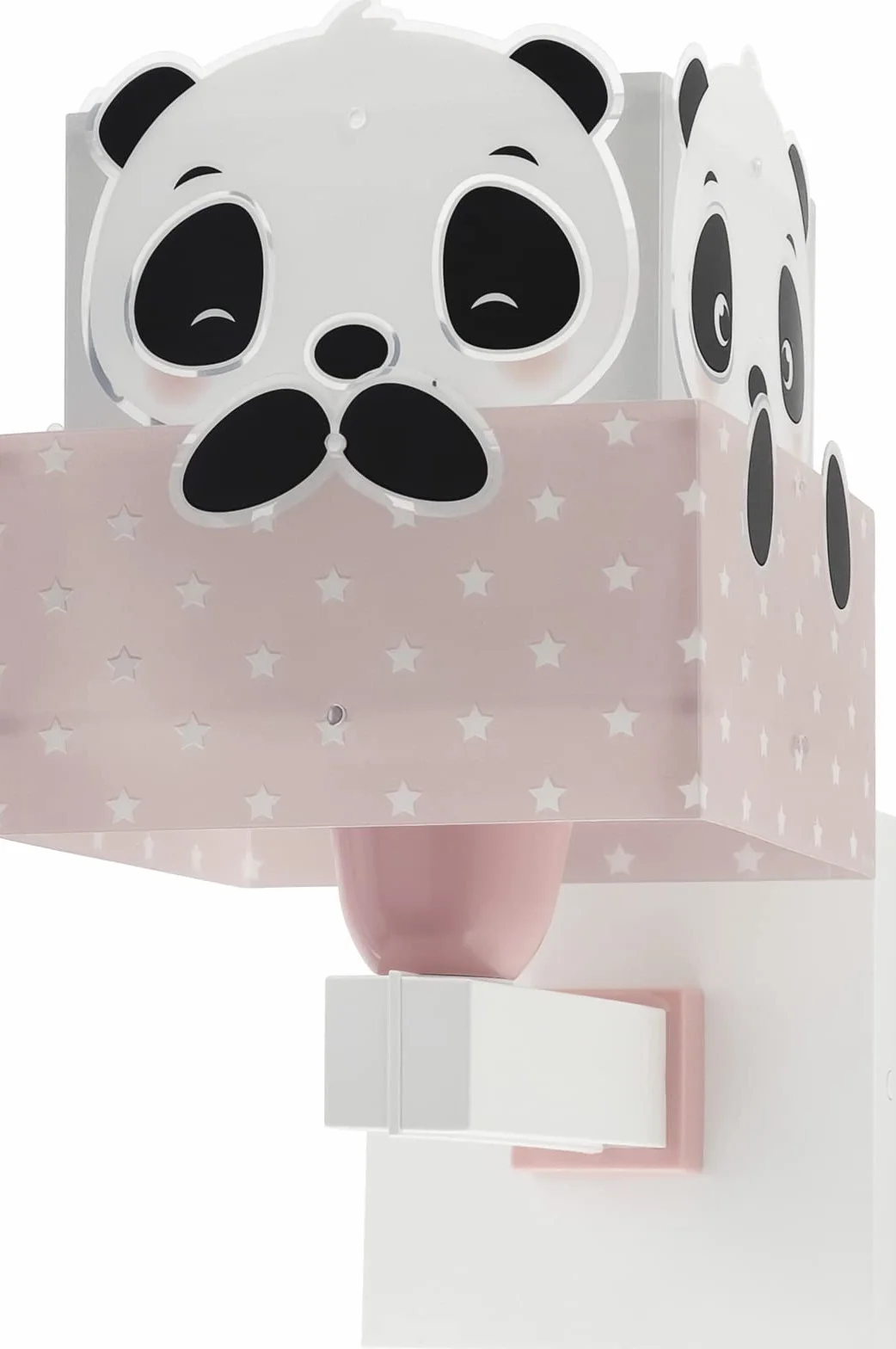 Dziecięcy kinkiet Dalber Pink Panda