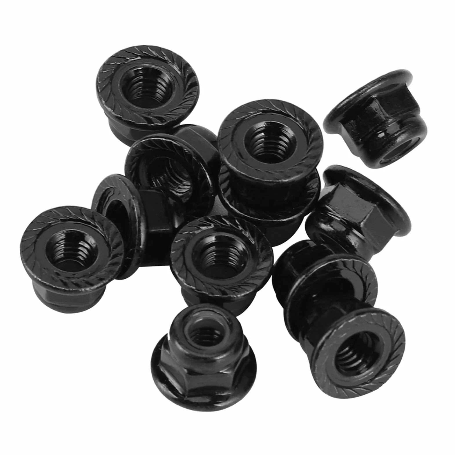 Nakrętki zabezpieczające RC 4 mm metalowe do Axial SCX10 90046 1/10