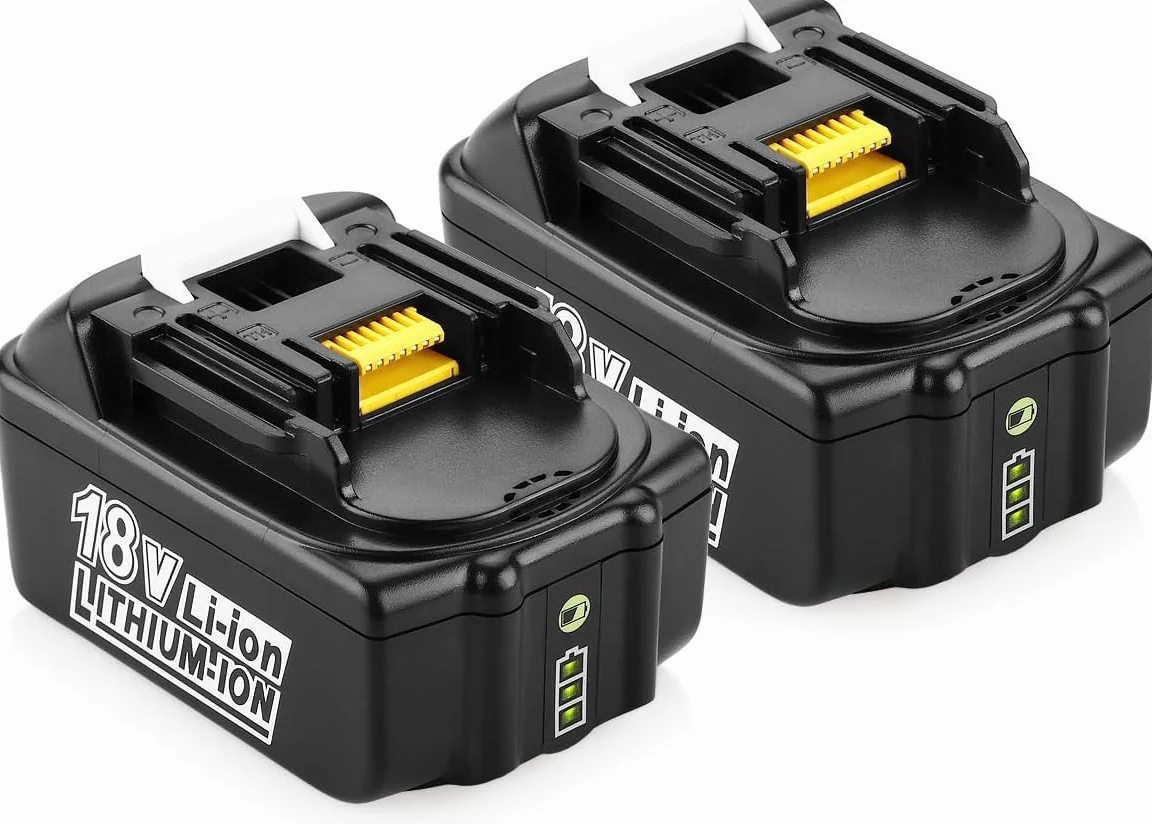 Energup 2X18V 5,0Ah akumulatory do Makita 18V BL1860 BL1850 BL1840 BL1830 BL1820 BL1815