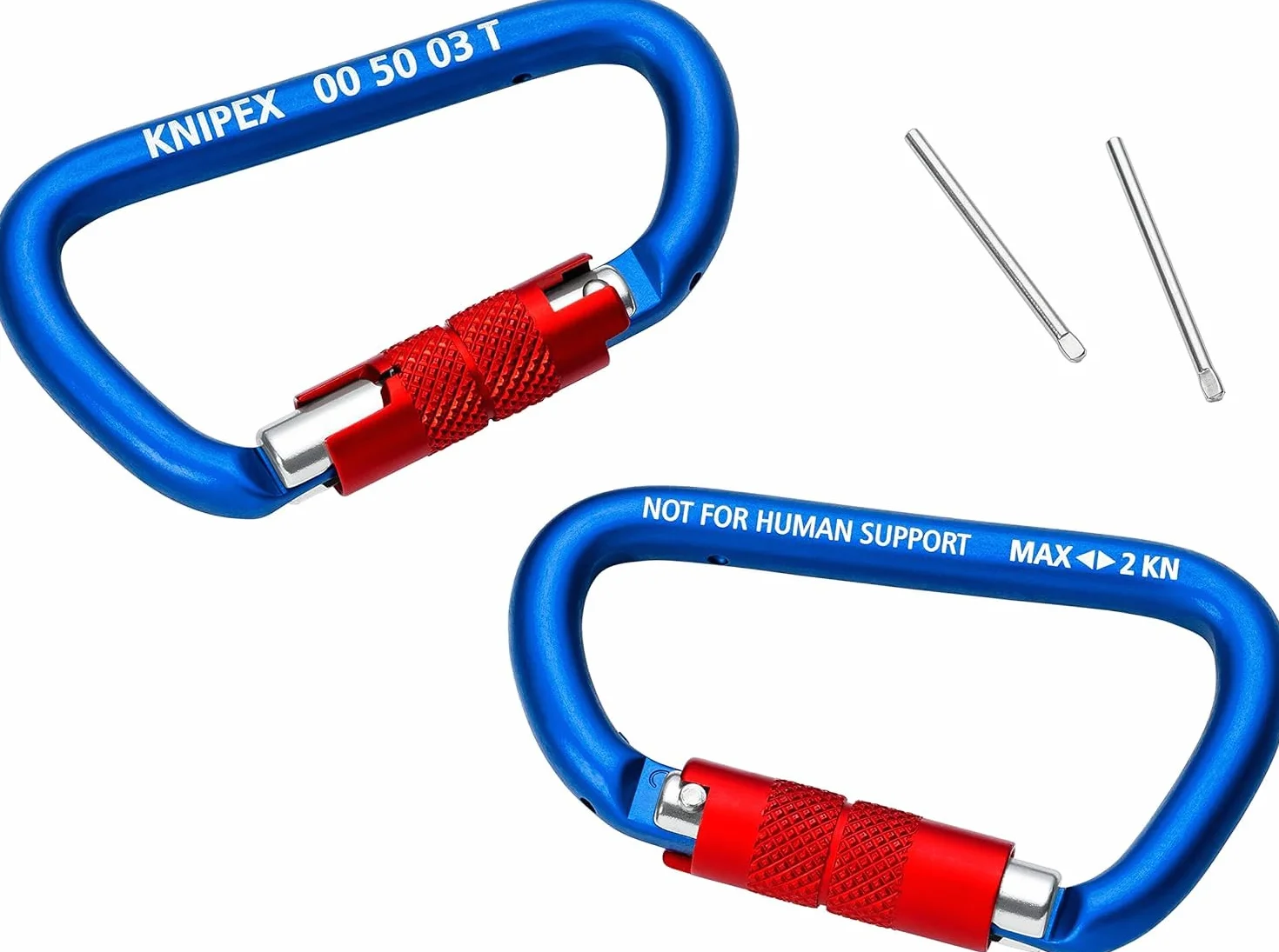 KNIPEX Karabińczyk 82 mm 2 szt. 00 50 03 T BK