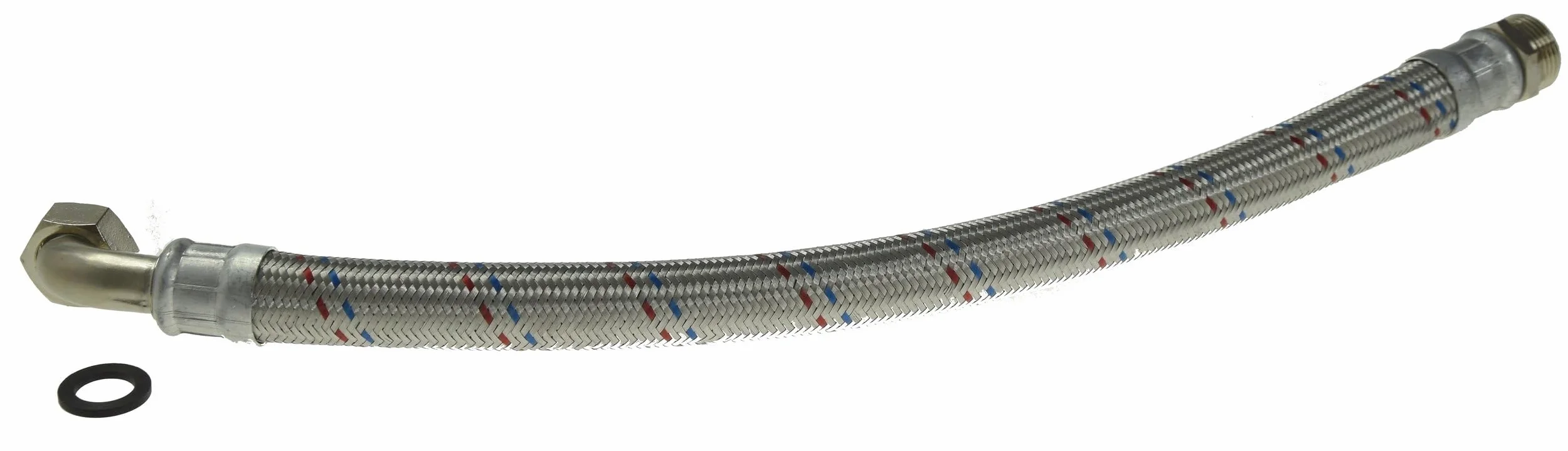 Wąż Antywibracyjny 1" 80 cm do Hydroforu Zbiornika Pompy z Kolanem i Uszczelką