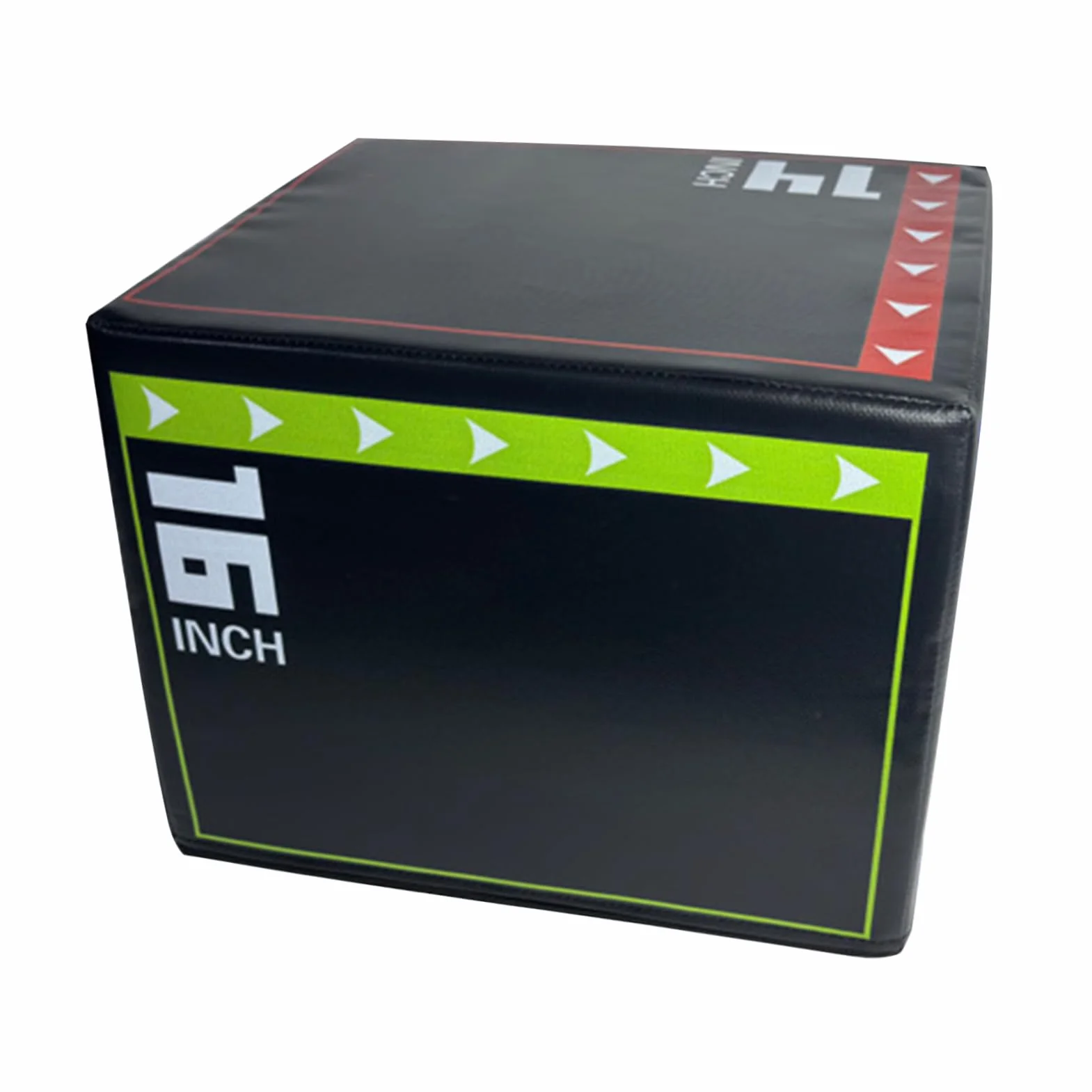 Plyometric Jump Box – odporny na wstrząsy pojemnik Step Up Box do treningu, gąbka EPE z odporną na zużycie osłoną, stabilny sprzęt fitness do treningu siłowego, cardio i skoków w domu lub na siłowni