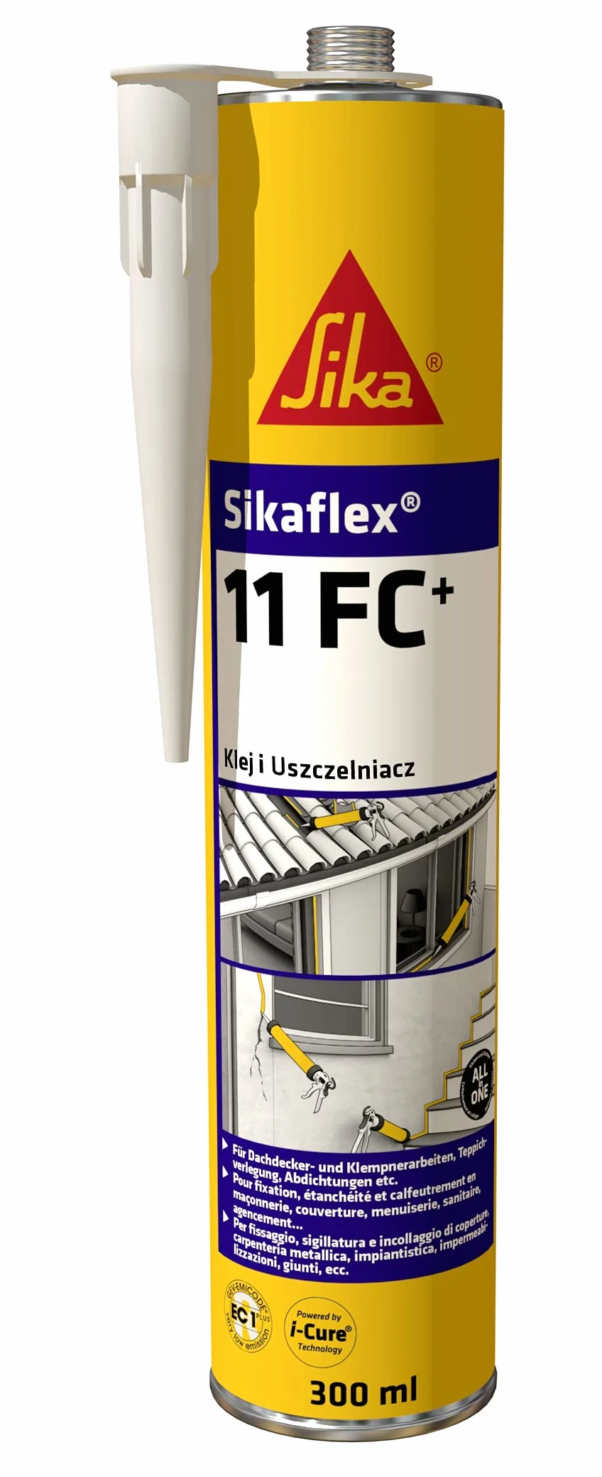 Sikaflex 11FC+ Klej poliuretanowy Grafitowy 300ml