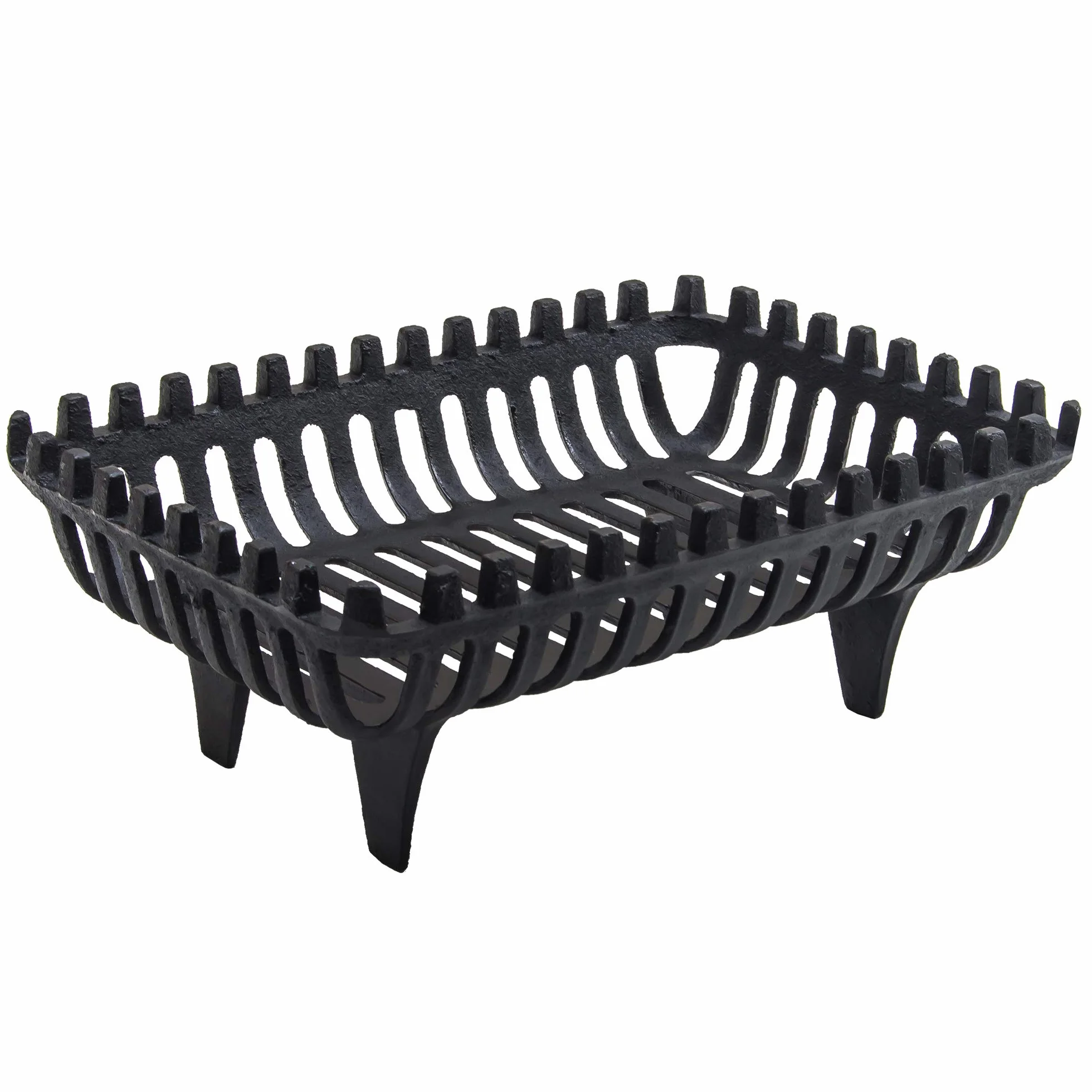 Fire Vida Żeliwny kosz na kłody duży 45 cm