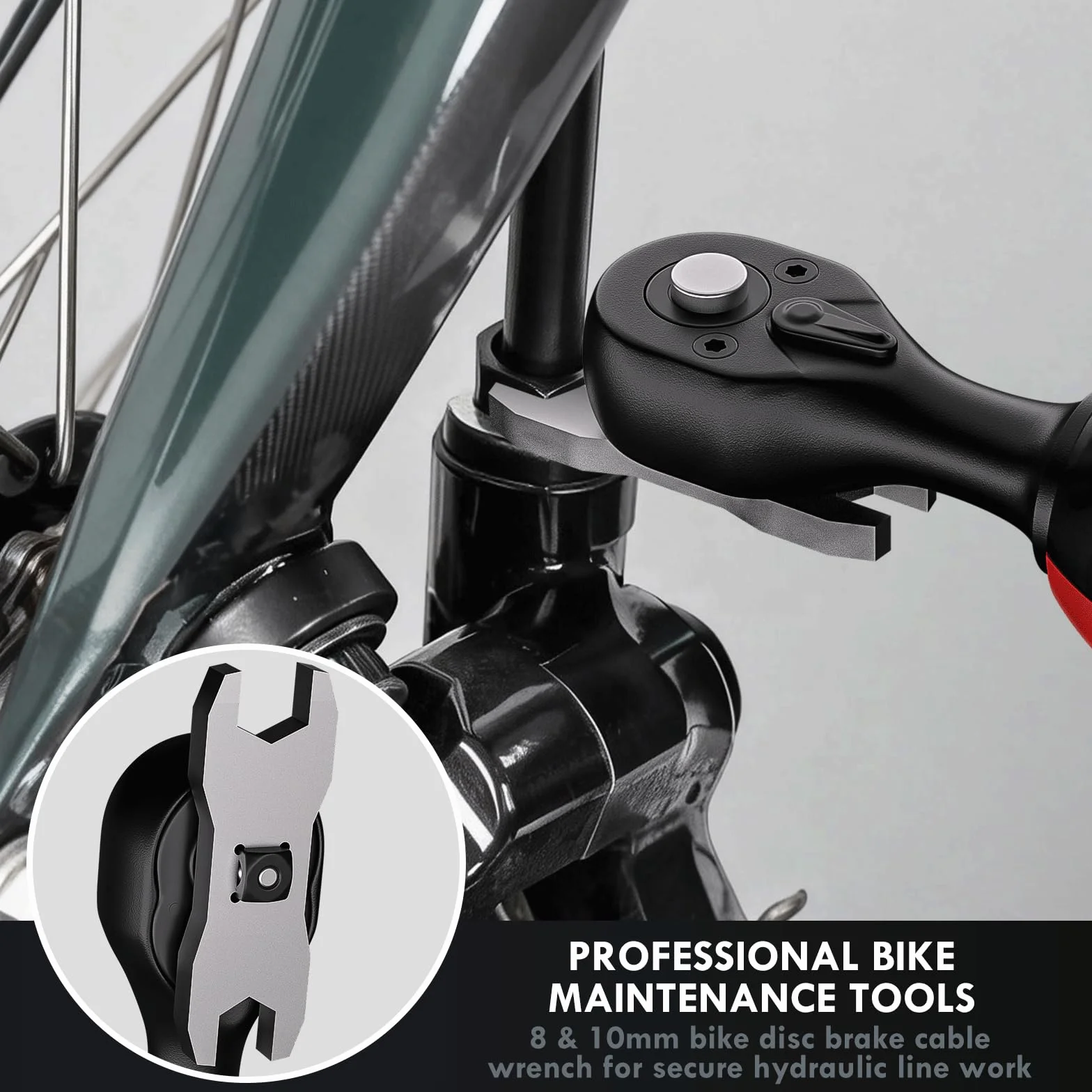 Cyfrowy klucz dynamometryczny 1/4" 1,5–30 Nm do rowerów MTB i szosowych 15 sztuk