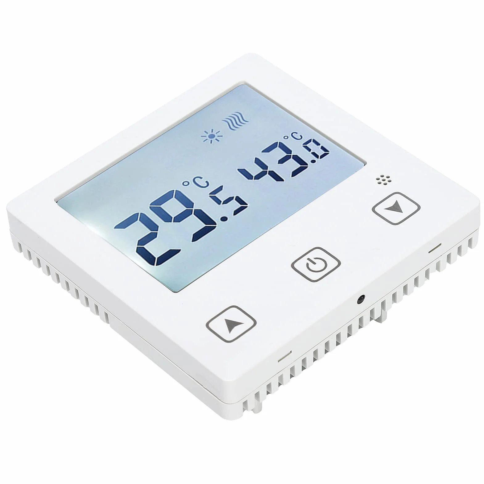 Termostat cyfrowy AC220V z ekranem dotykowym regulator temperatury ogrzewania podłogowego