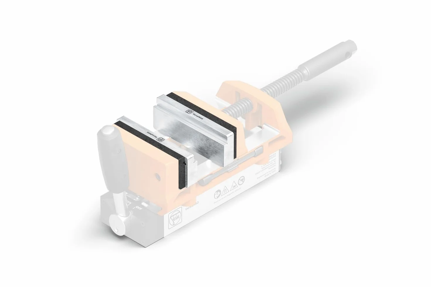 FEIN Para płaskich szczęk ochronnych aluminiowych 110 mm VersaMAG