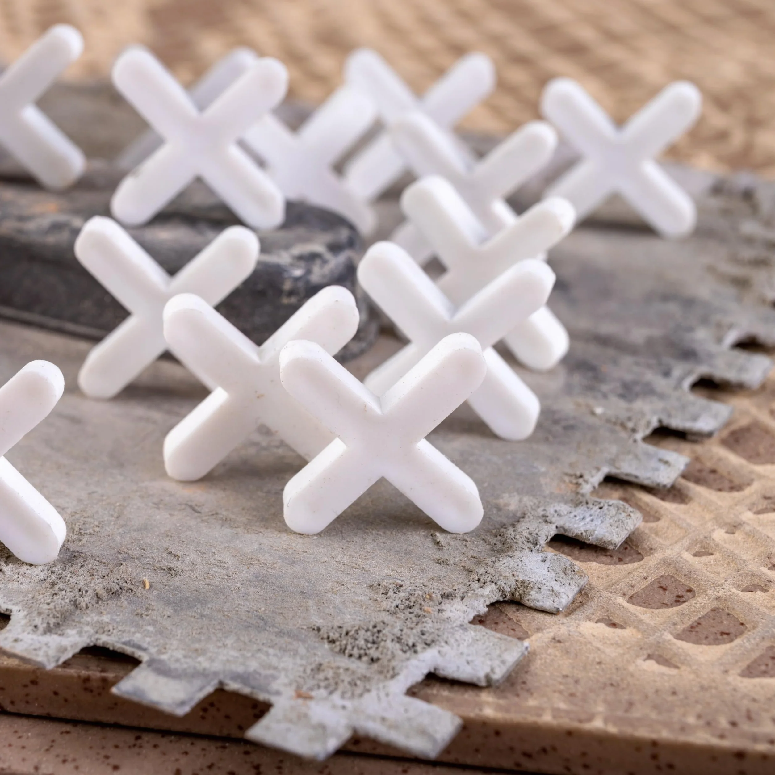 Krzyże do płytek, grubość 2 mm, 1000x, plastikowe przekładki