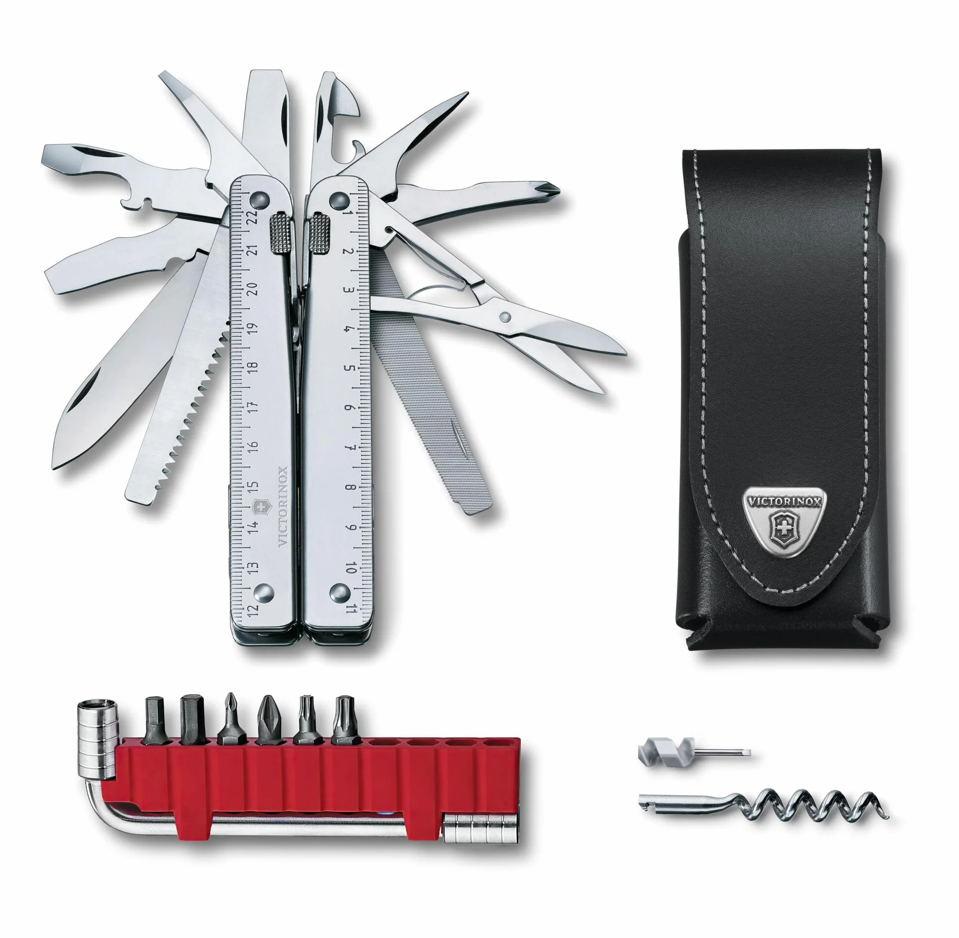 Victorinox SwissTool X Plus Multifunktionswerkzeug 37 Funktionen silber