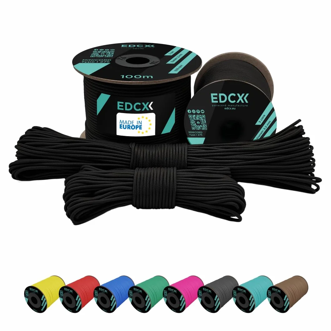 Nylon Paracord 2 mm 275 – 100% Nylonowa Linka 3-żyłowy Przewód