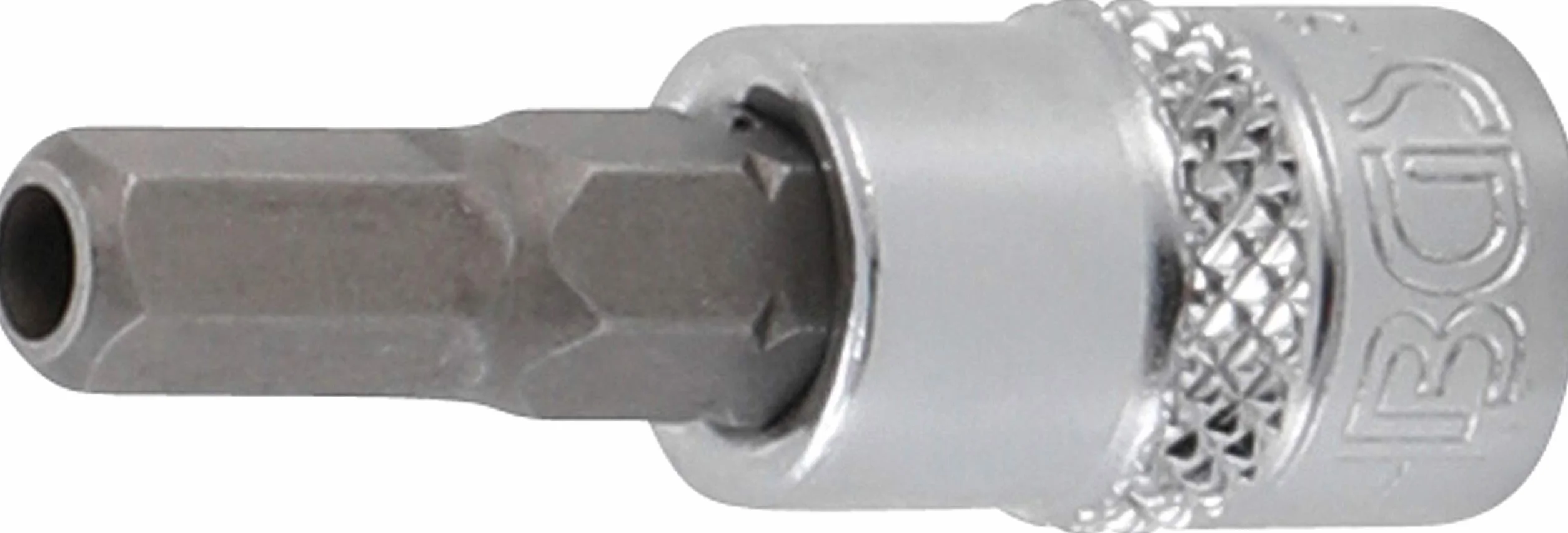 BGS 5156 Zestaw nasadek do bitów napęd 6,3 mm (1/4") gniazdo sześciokątne z otworem 2 - 7 mm 8 szt.