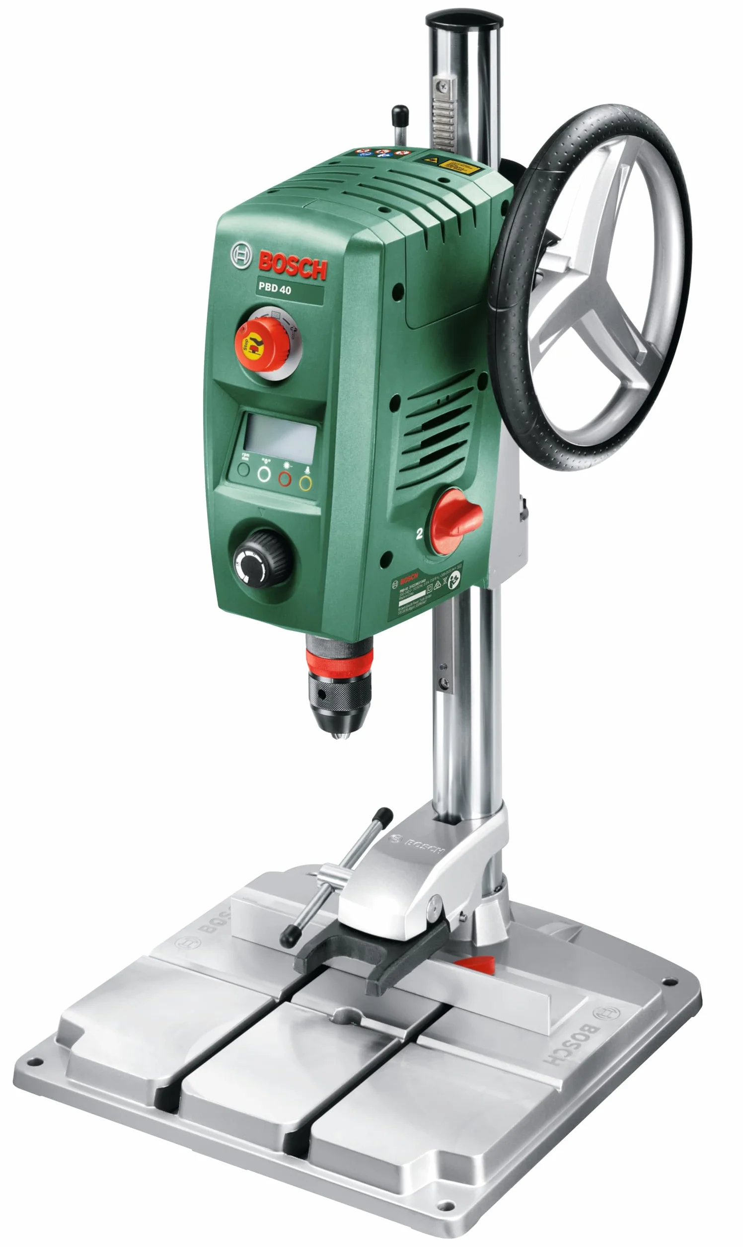 Bosch PBD 40 Wiertarka Stołowa 650 mm Zielony Czarny