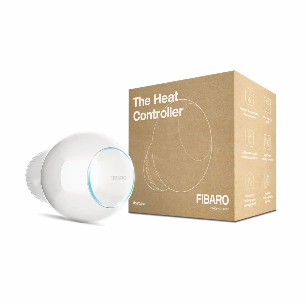 Fibaro Fgt-001Zw5 Termostat, Biały, 5,8 x 8,7 x 6,5 cm