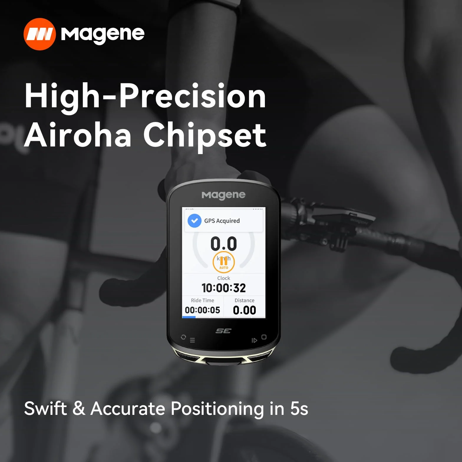 Magene Inteligentny komputer rowerowy GPS C506SE