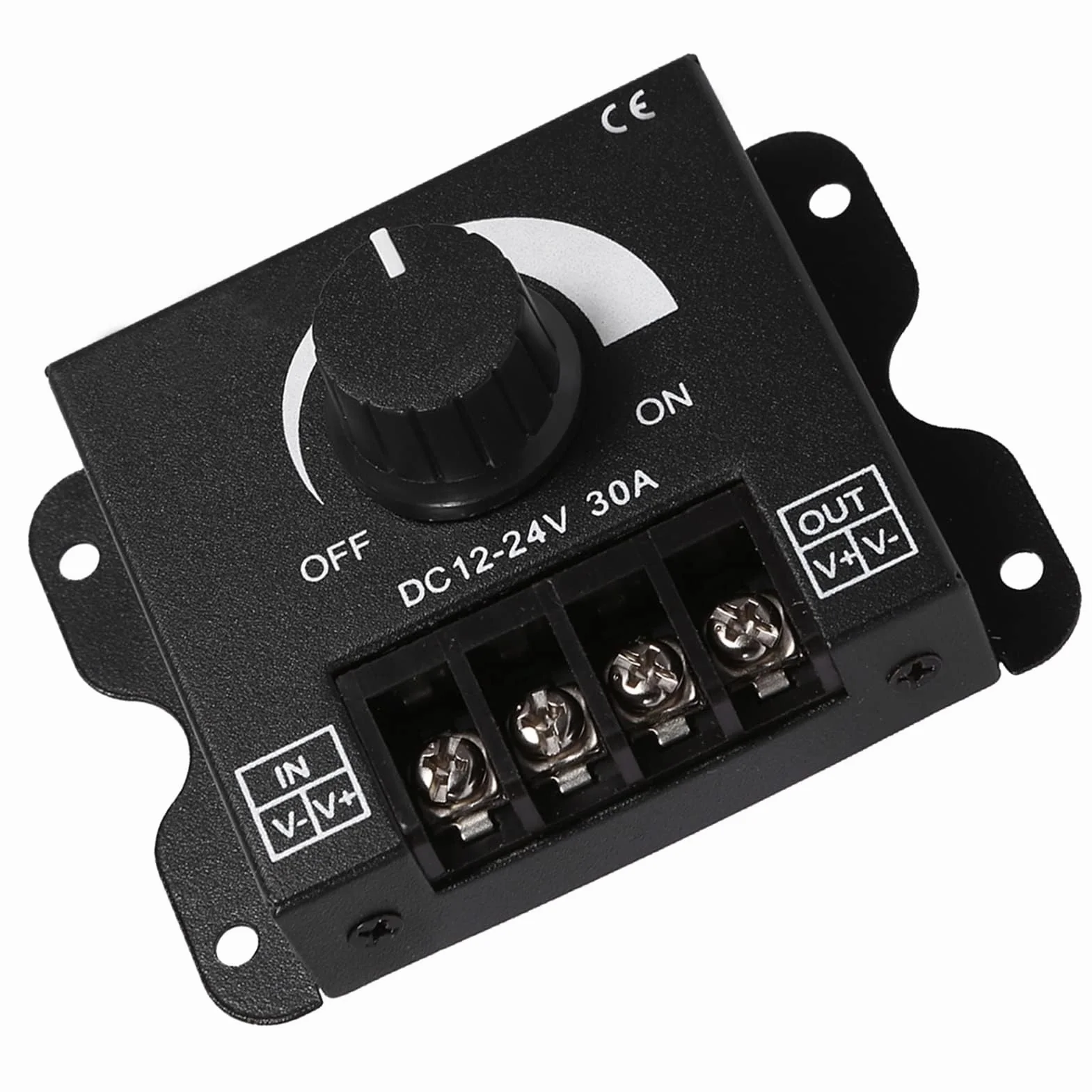 12 V-24 V 30 A przełącznik LED ściemniacz taśmy kontroler ręczny