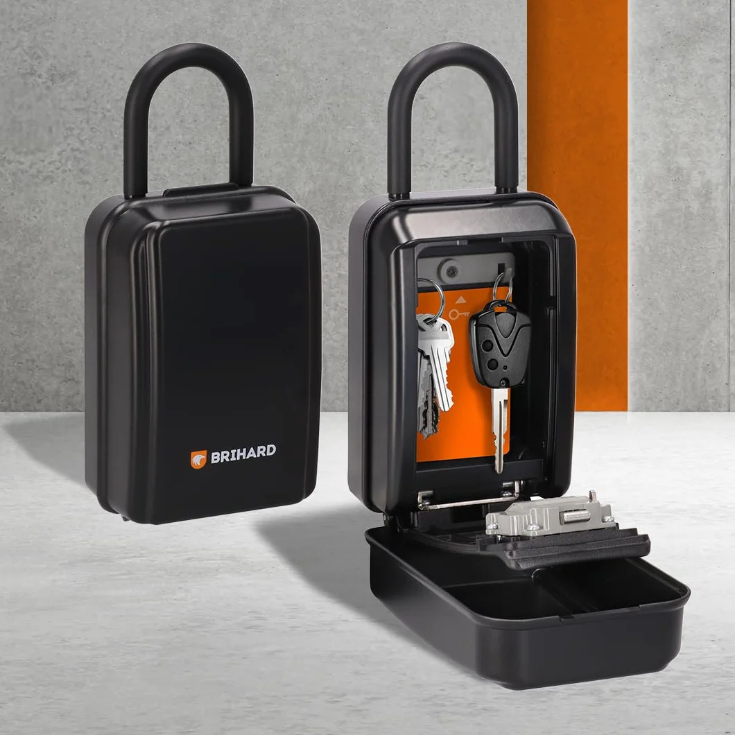 Key Lock Box All Season Shackle XL przenośna skrzynka na klucze zewnętrzny sejf z wodoodporną osłoną zamkiem szyfrowym