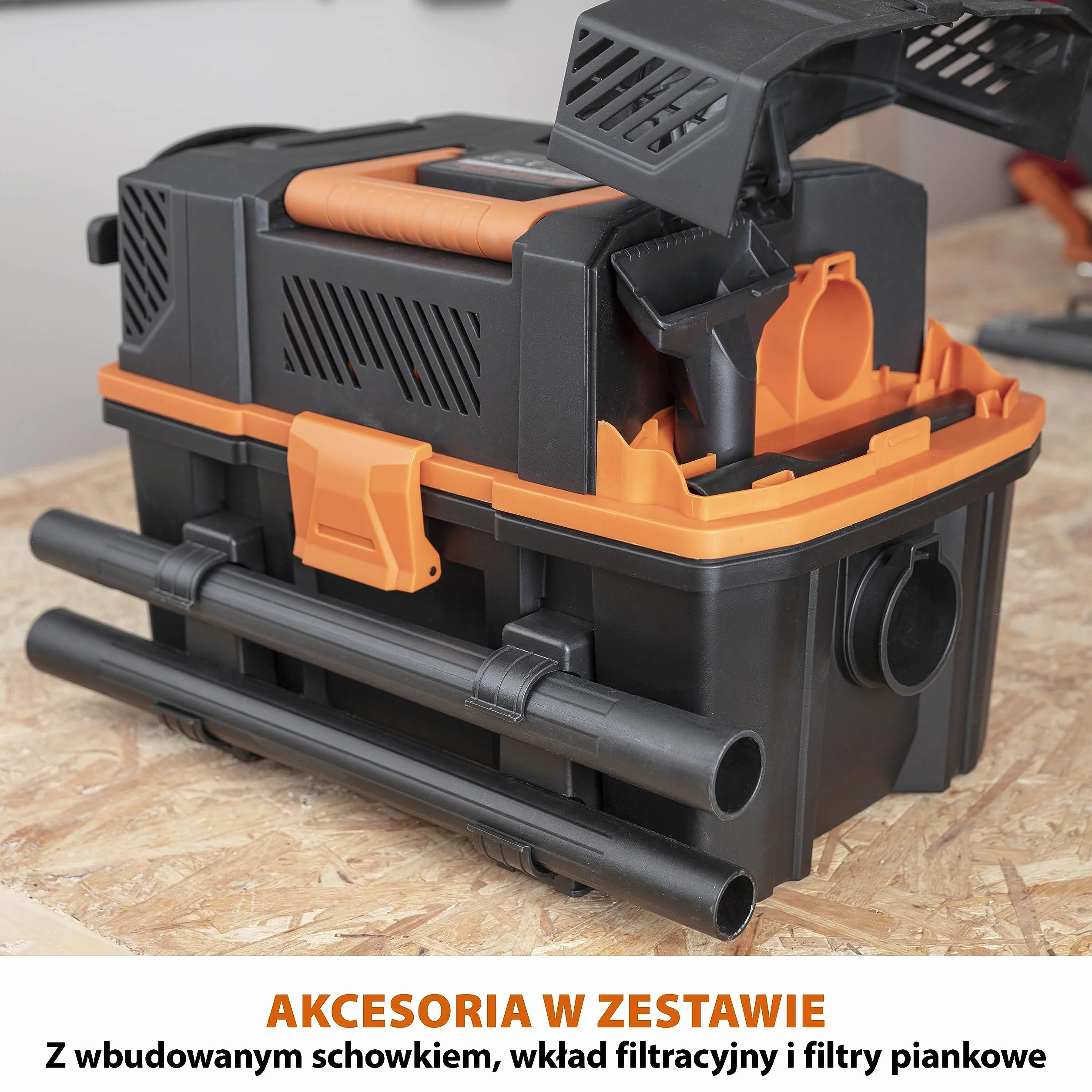 Evolution Power Tools Odkurzacz R15VAC do pracy na mokro i na sucho
