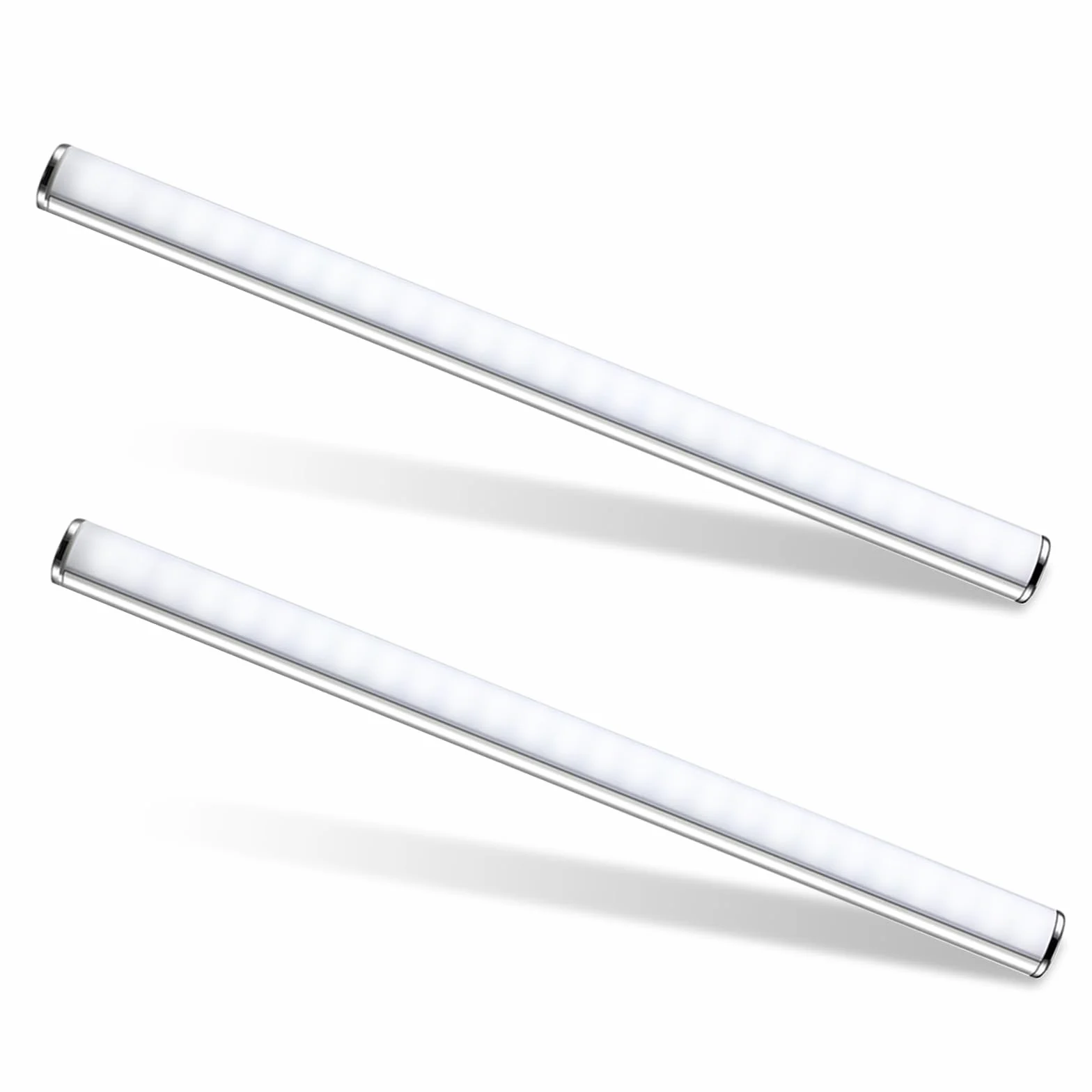 Lixada 2 sztuki LED lampka do makijażu przenośna przyciemniana