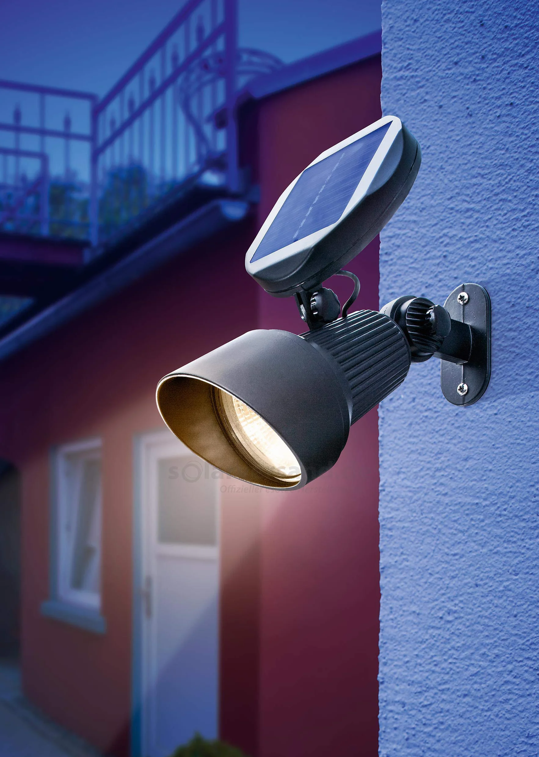 Esotec Solar Spotlight 2800 K ciepła biel montaż ścienny podłogowy