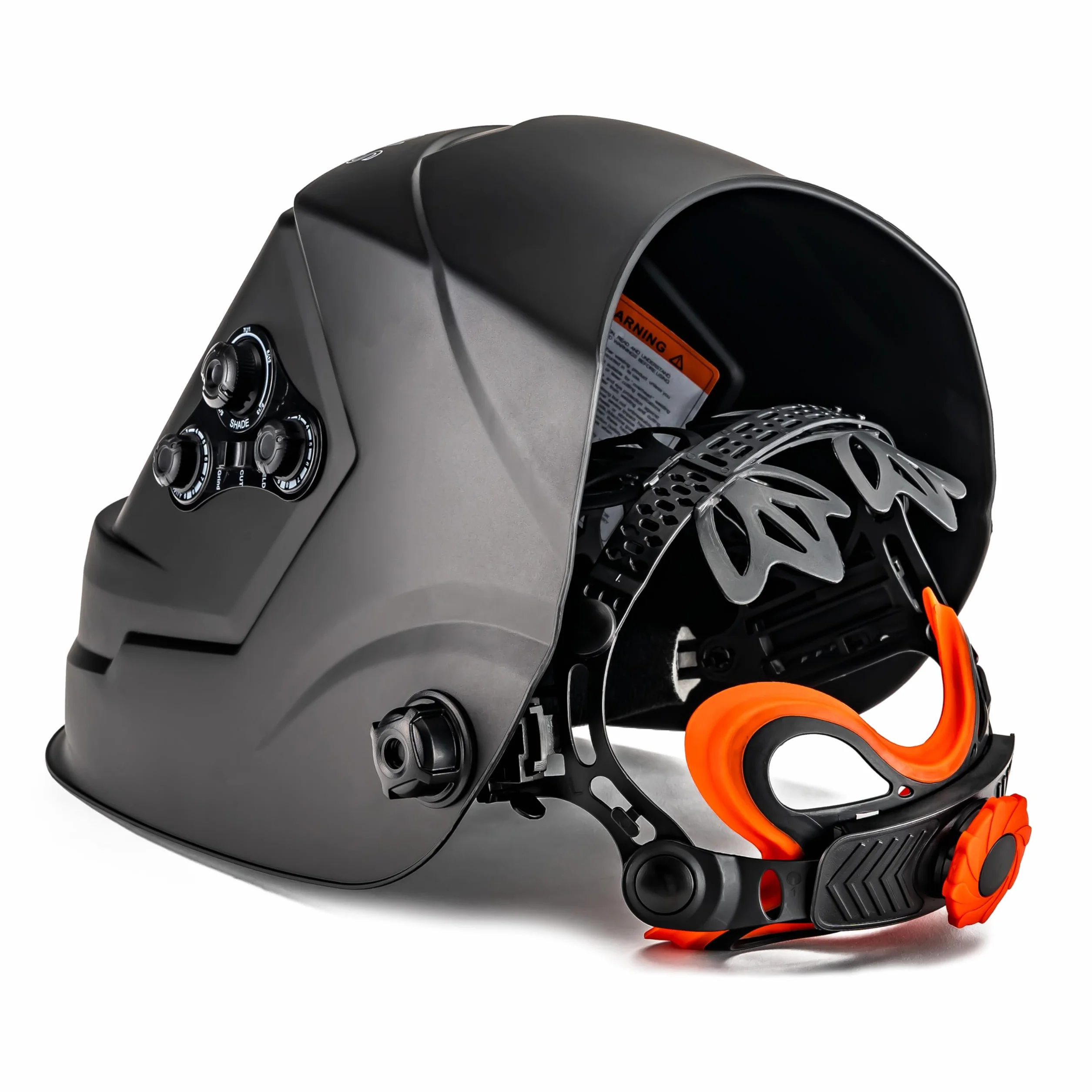 LY800H automatyczny kask spawalniczy z filtrem prawdziwego koloru, 4 czujniki, pole widzenia XXL 100x93 mm, jasność optyczna 1/1/1/1